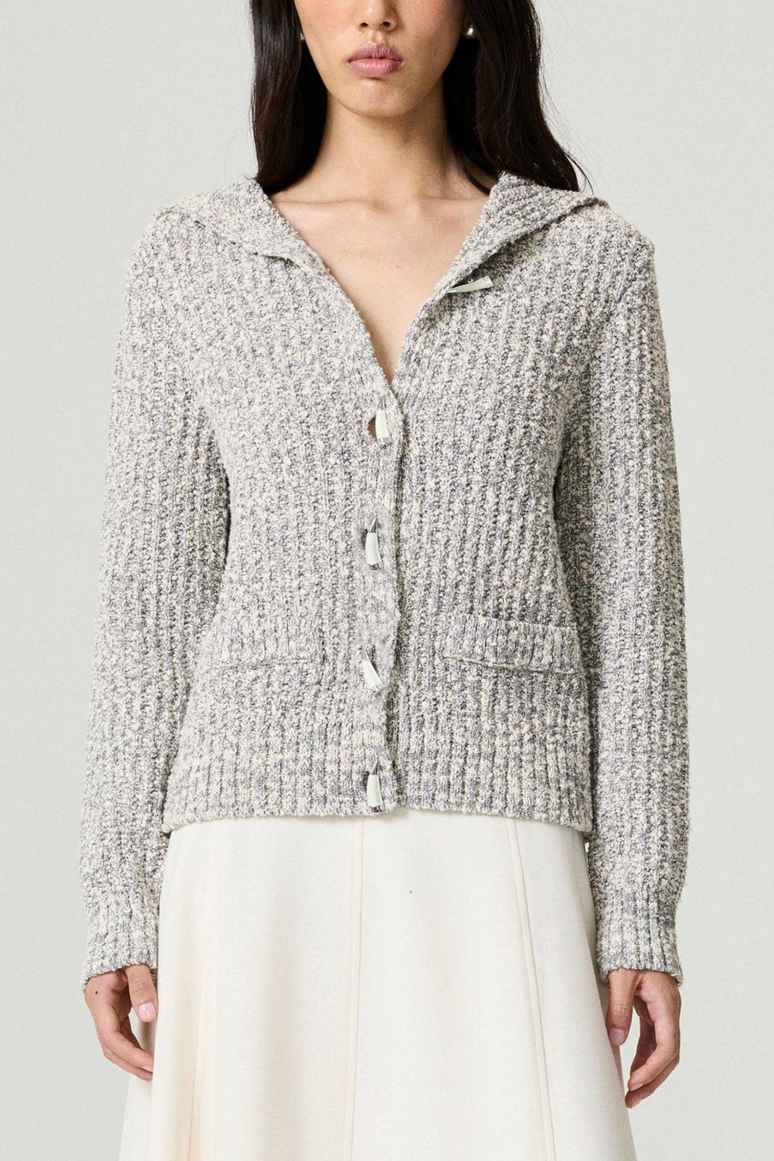 Textured Knit Cardigan