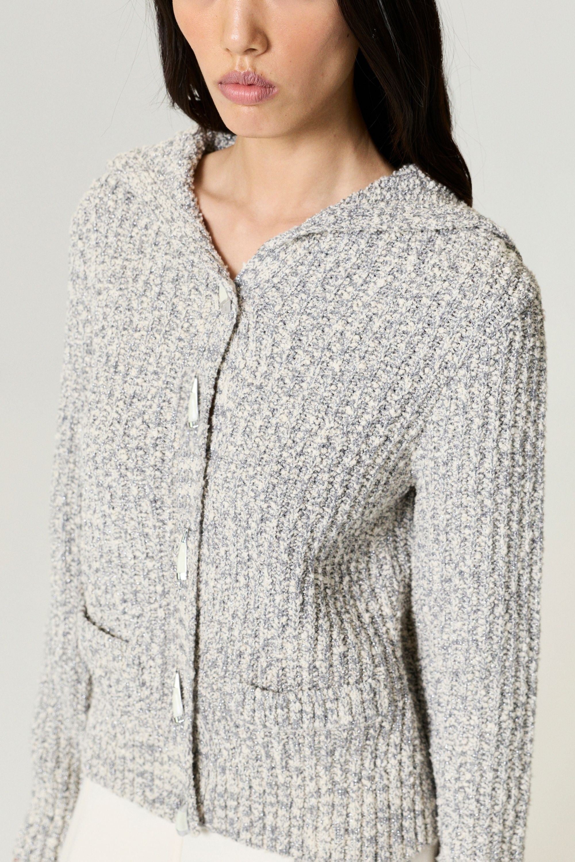 Textured Knit Cardigan