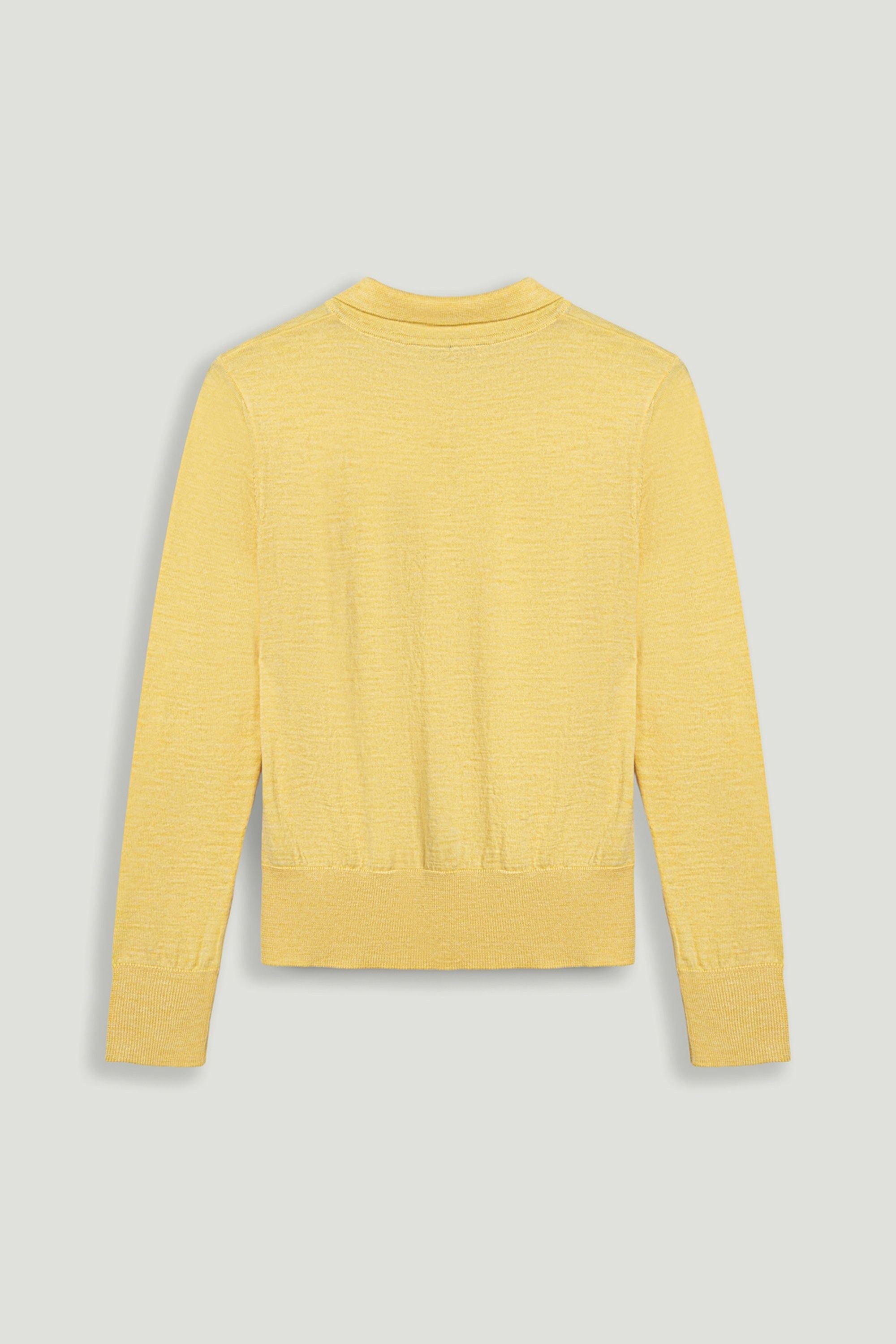 Relaxed Polo Knit Sweater