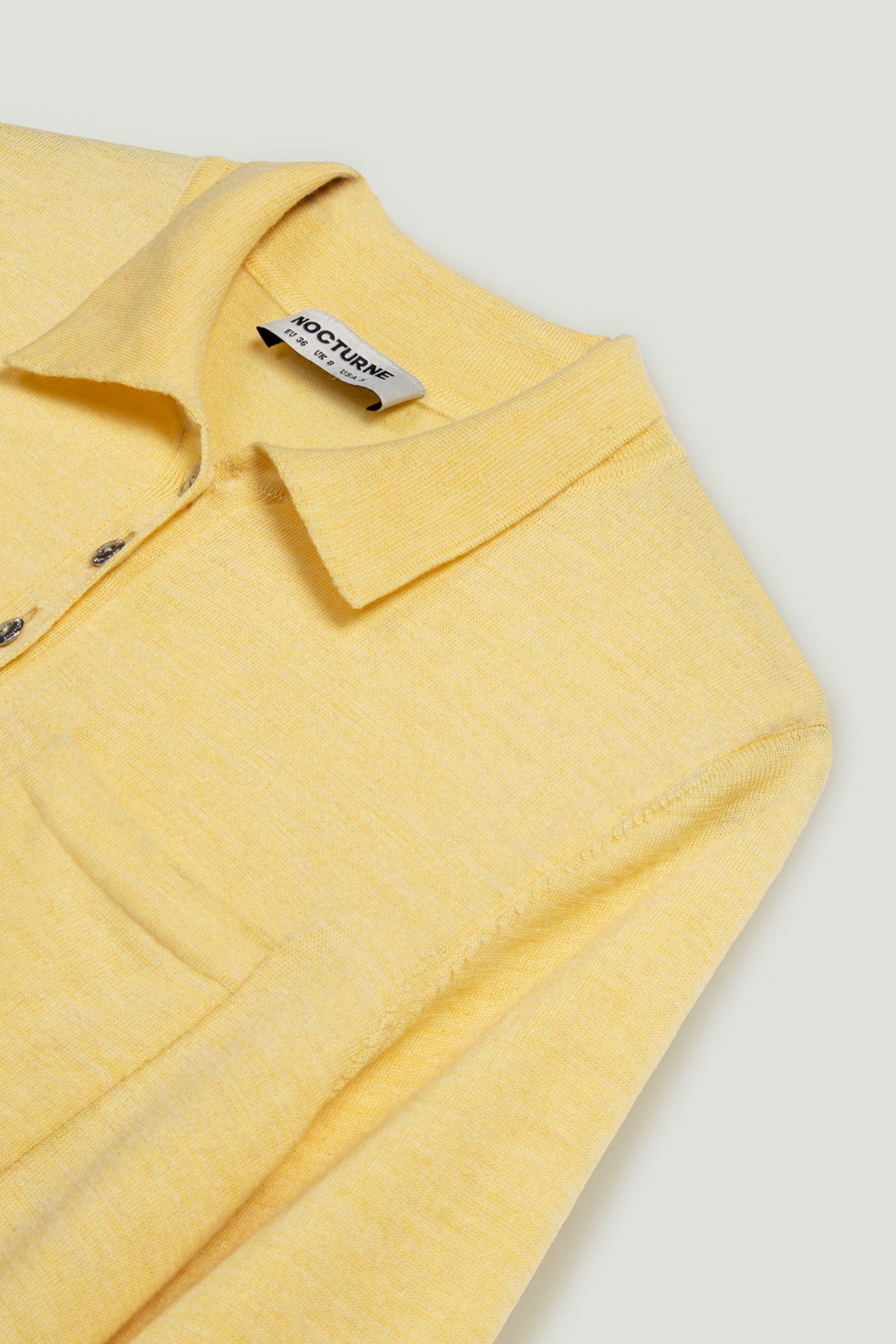 Relaxed Polo Knit Sweater