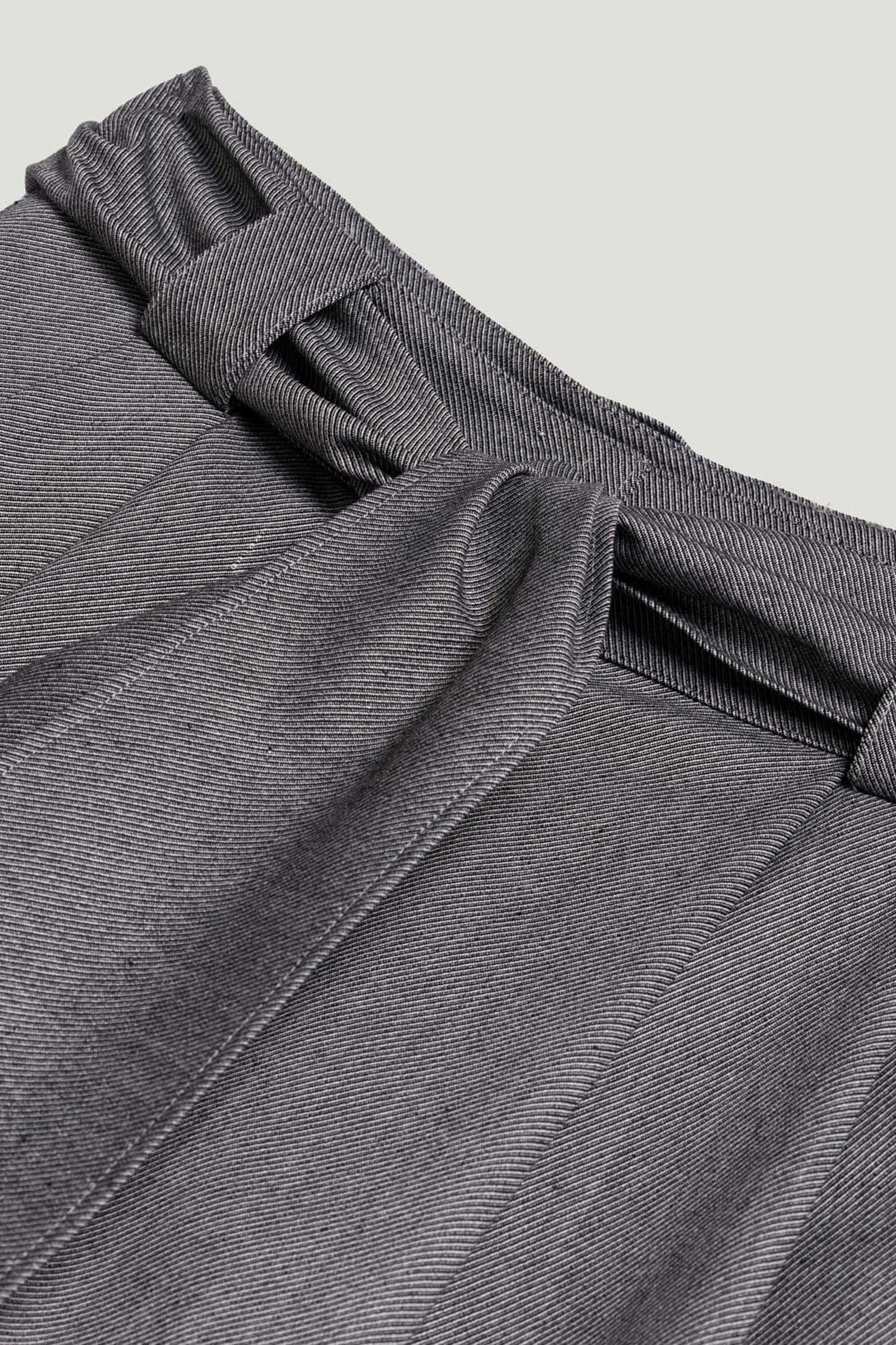 Belted High-Waist Mini Shorts