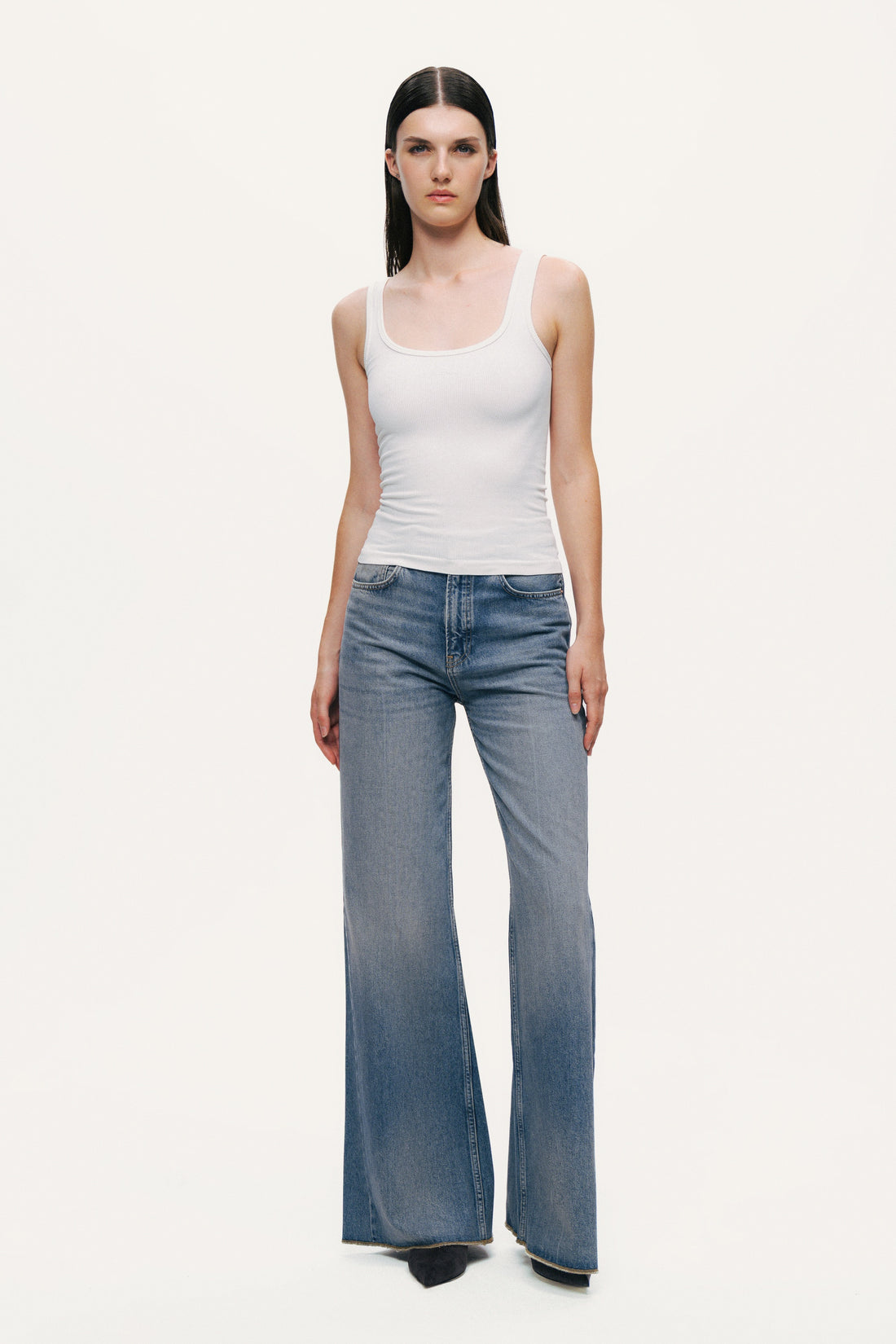 Printed Sleeveless Crop Top