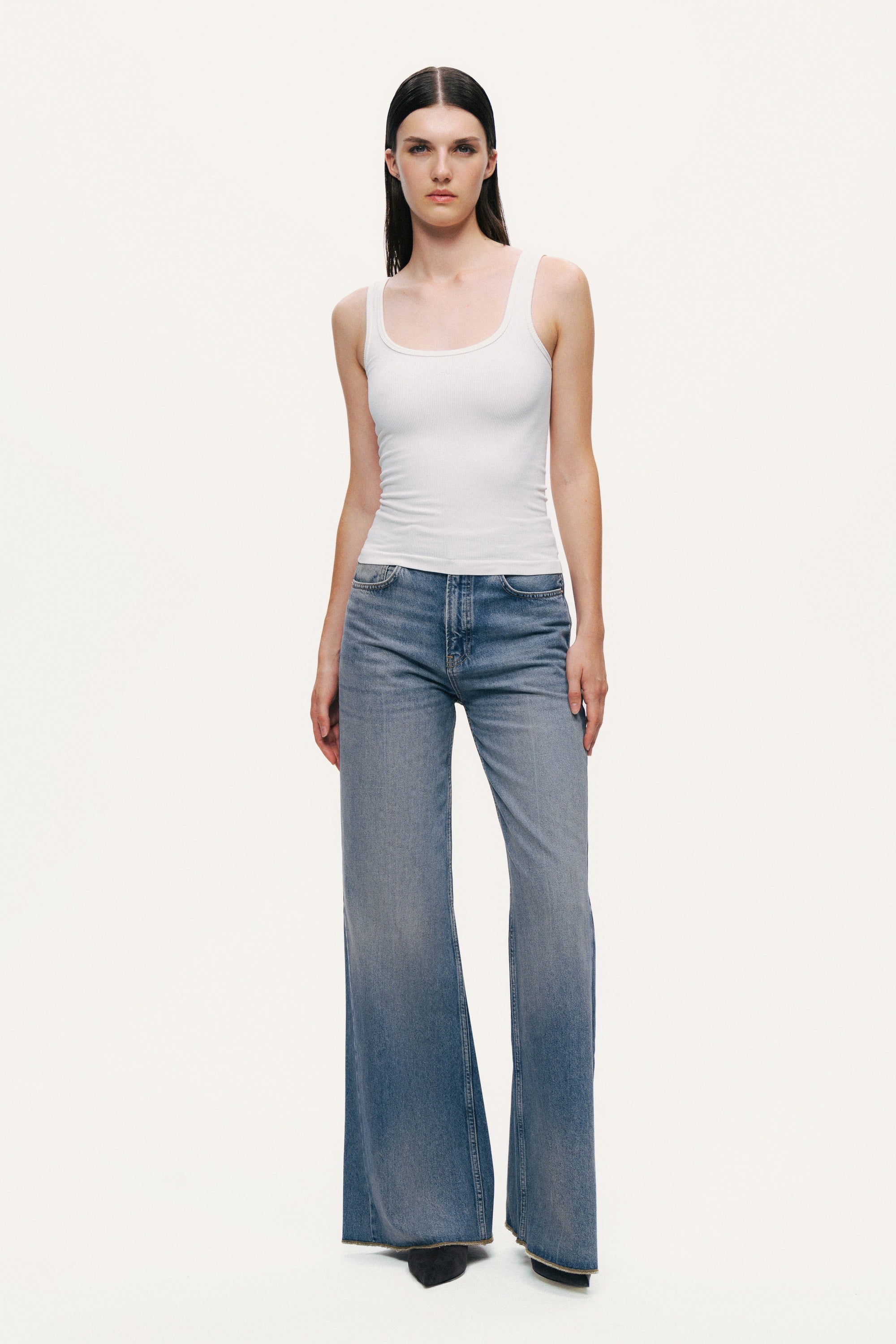 Printed Sleeveless Crop Top