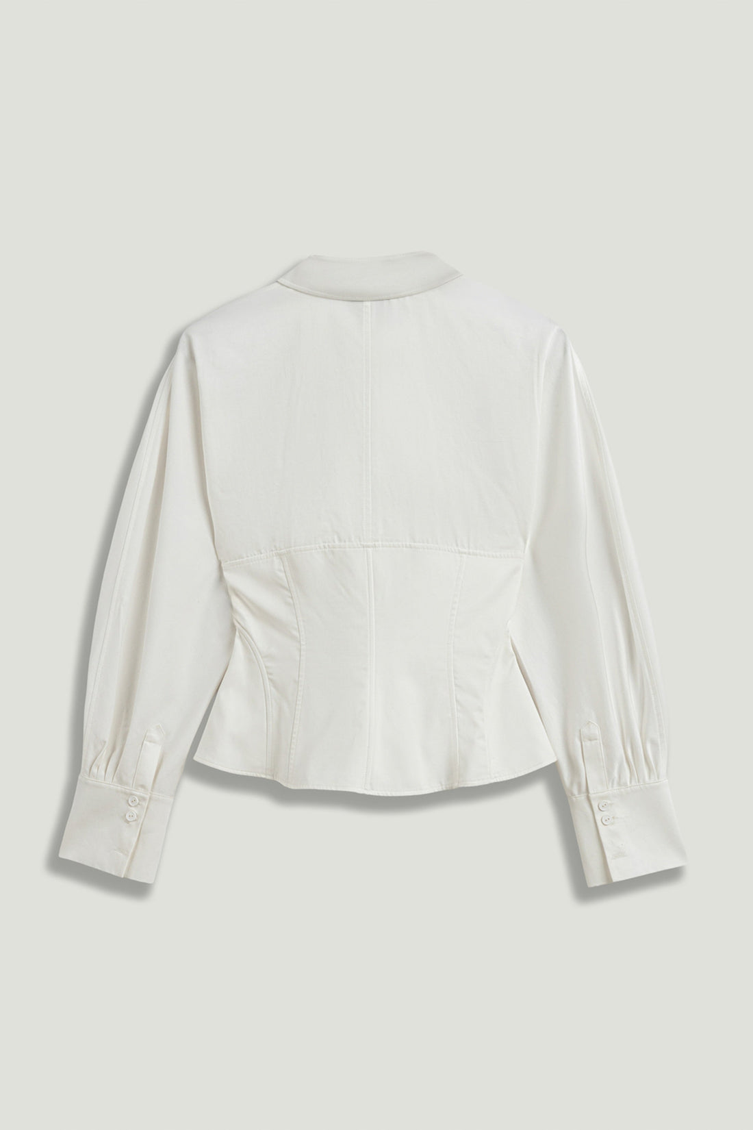 Structured Corset-Inspired Shirt