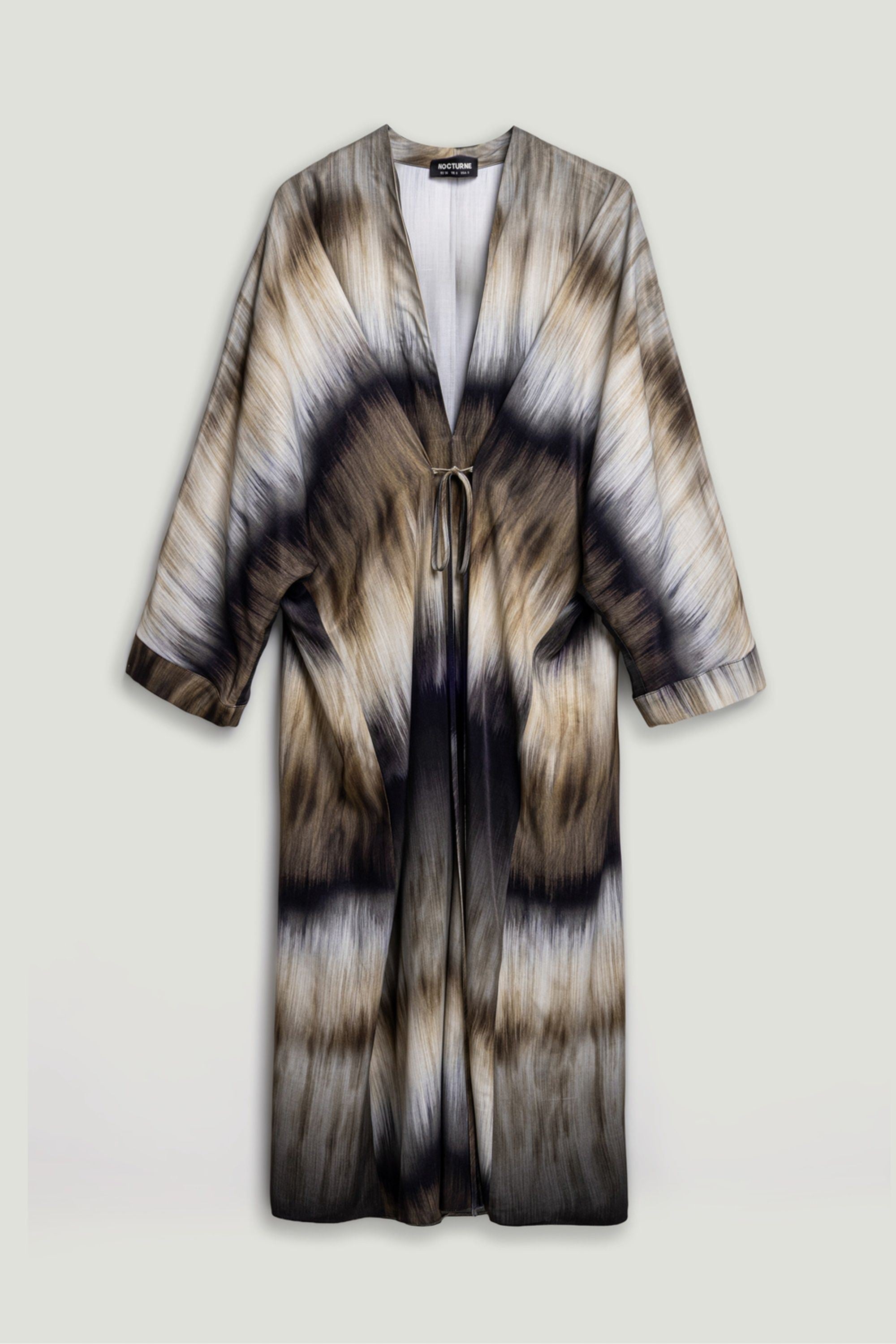 Tie-Dye Patterned Maxi Dress