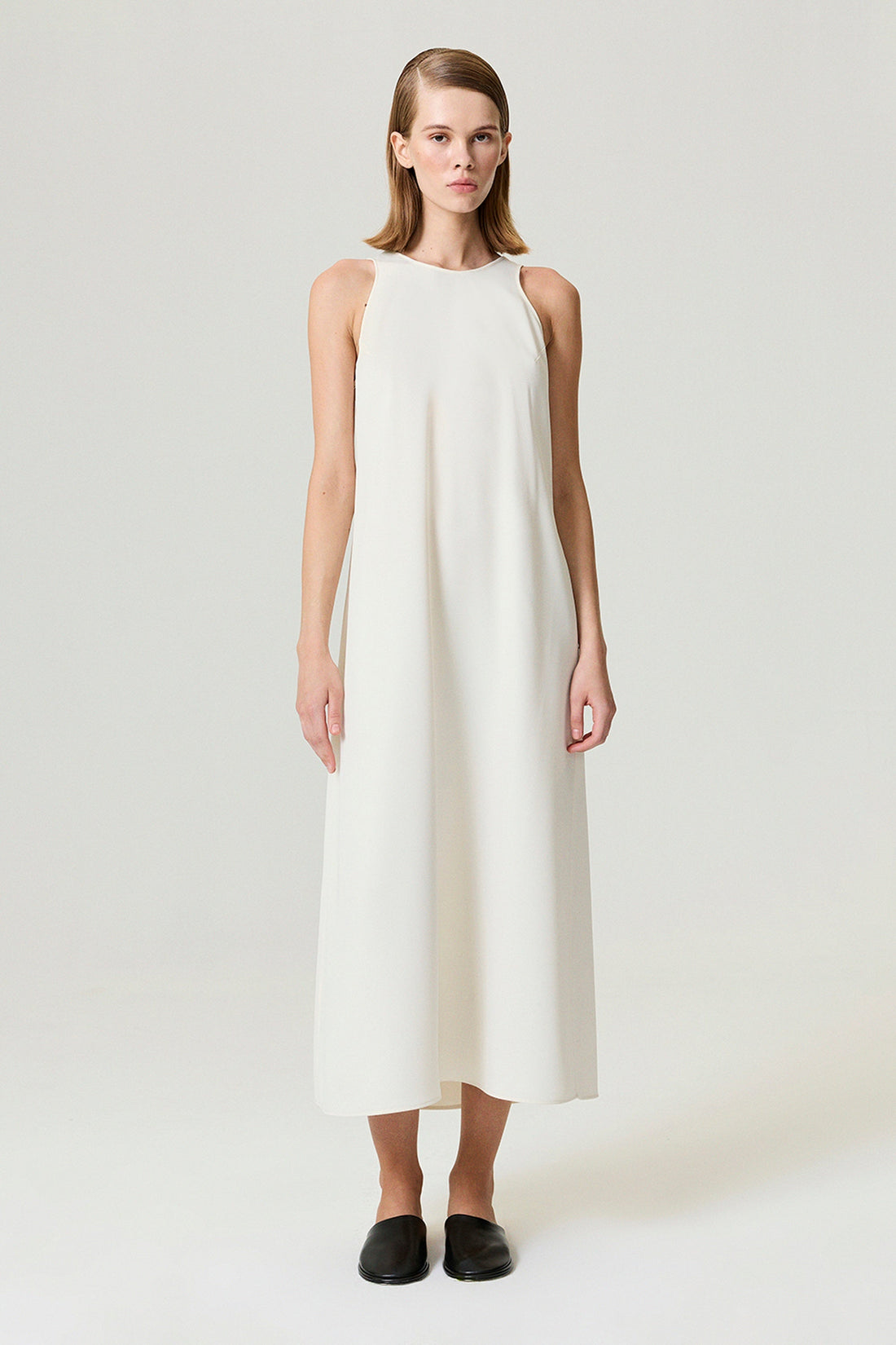 Flowy Sleeveless Maxi Dress