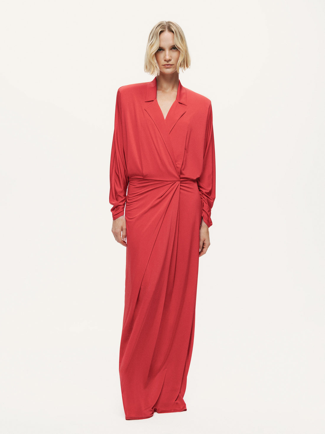 Draped Maxi Dress