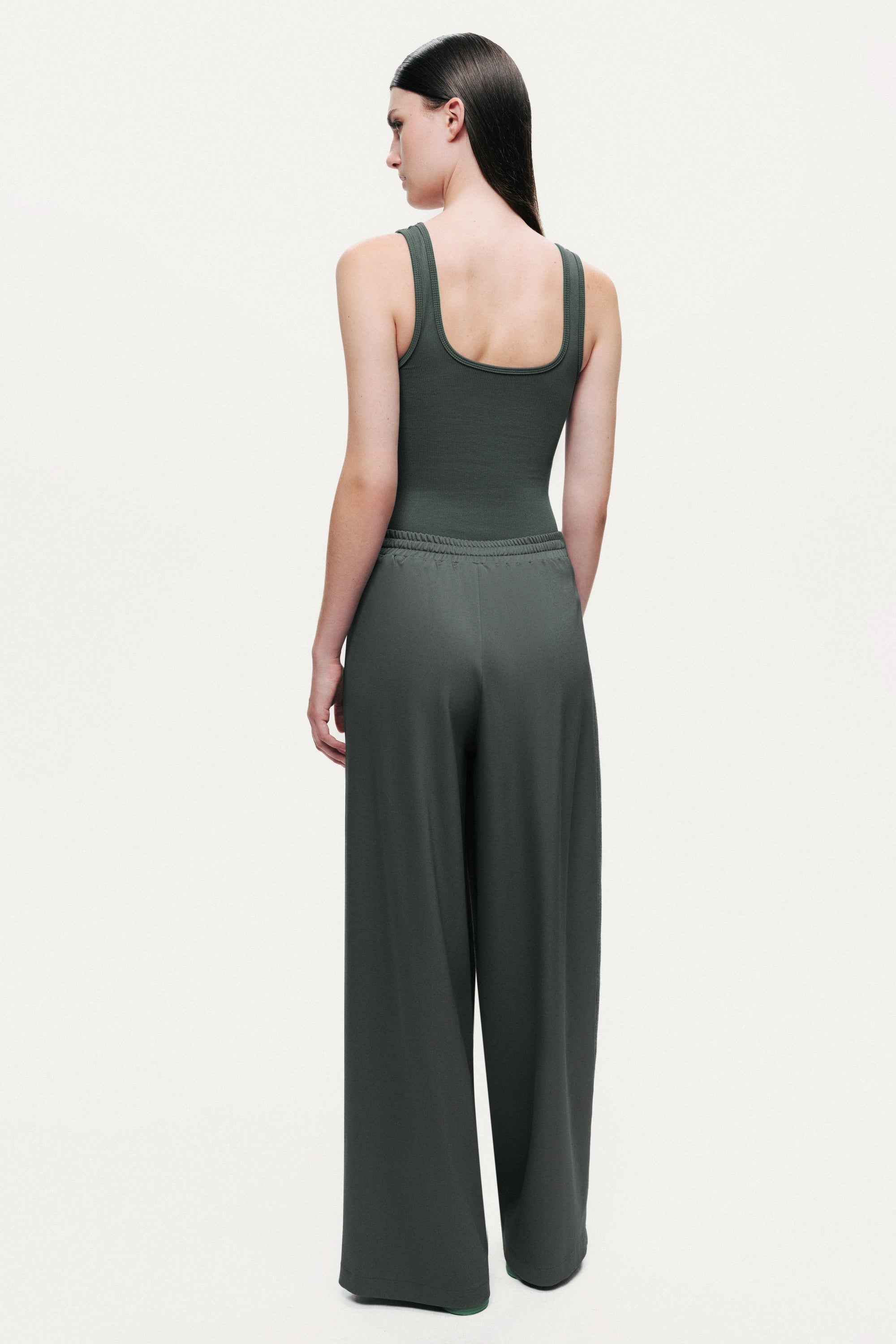 High-Rise Tailored Pants