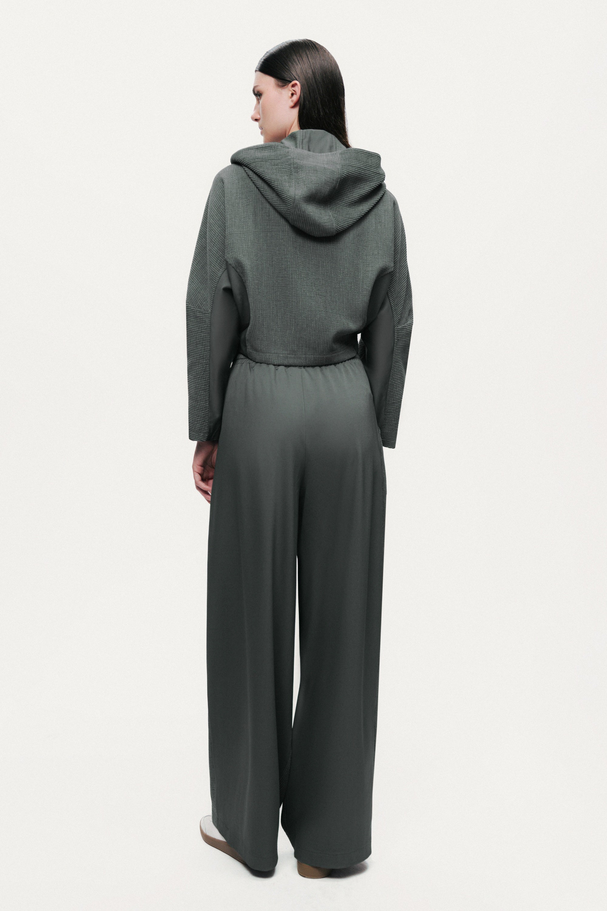 High-Rise Tailored Pants