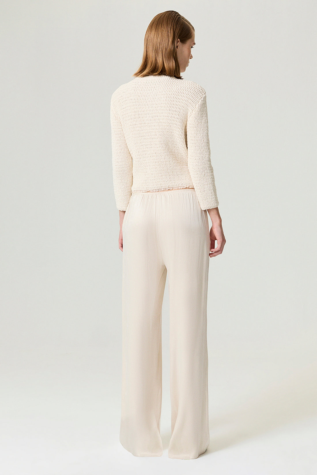 Elastic-Waist Relaxed Pants