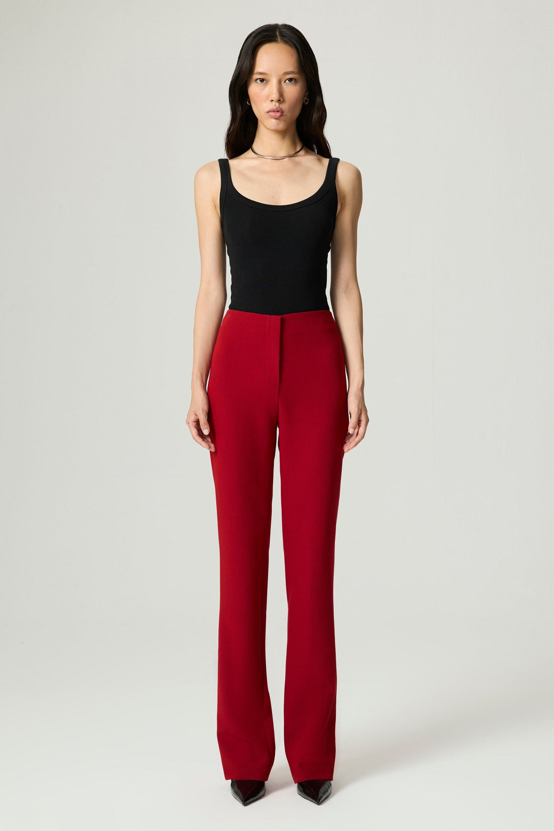 Tailored Bootcut Trousers