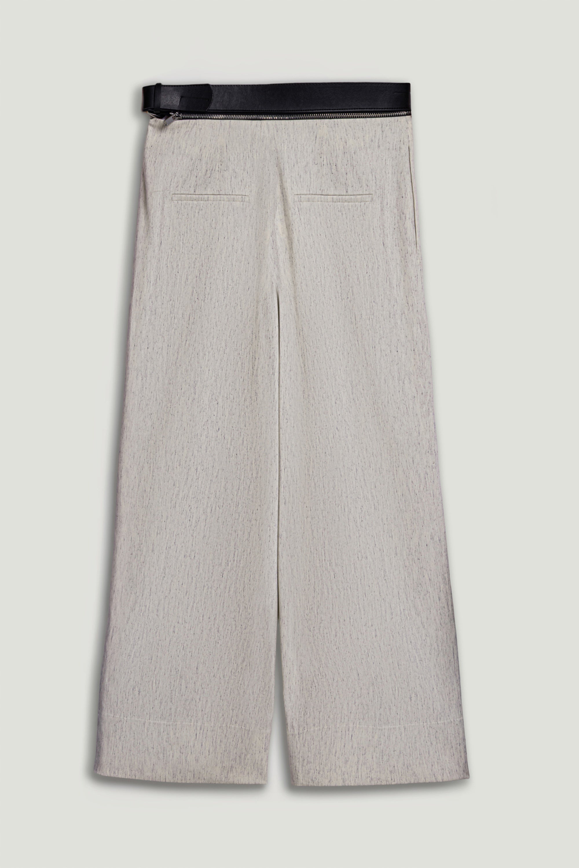 Pleated Wide-Leg Pants