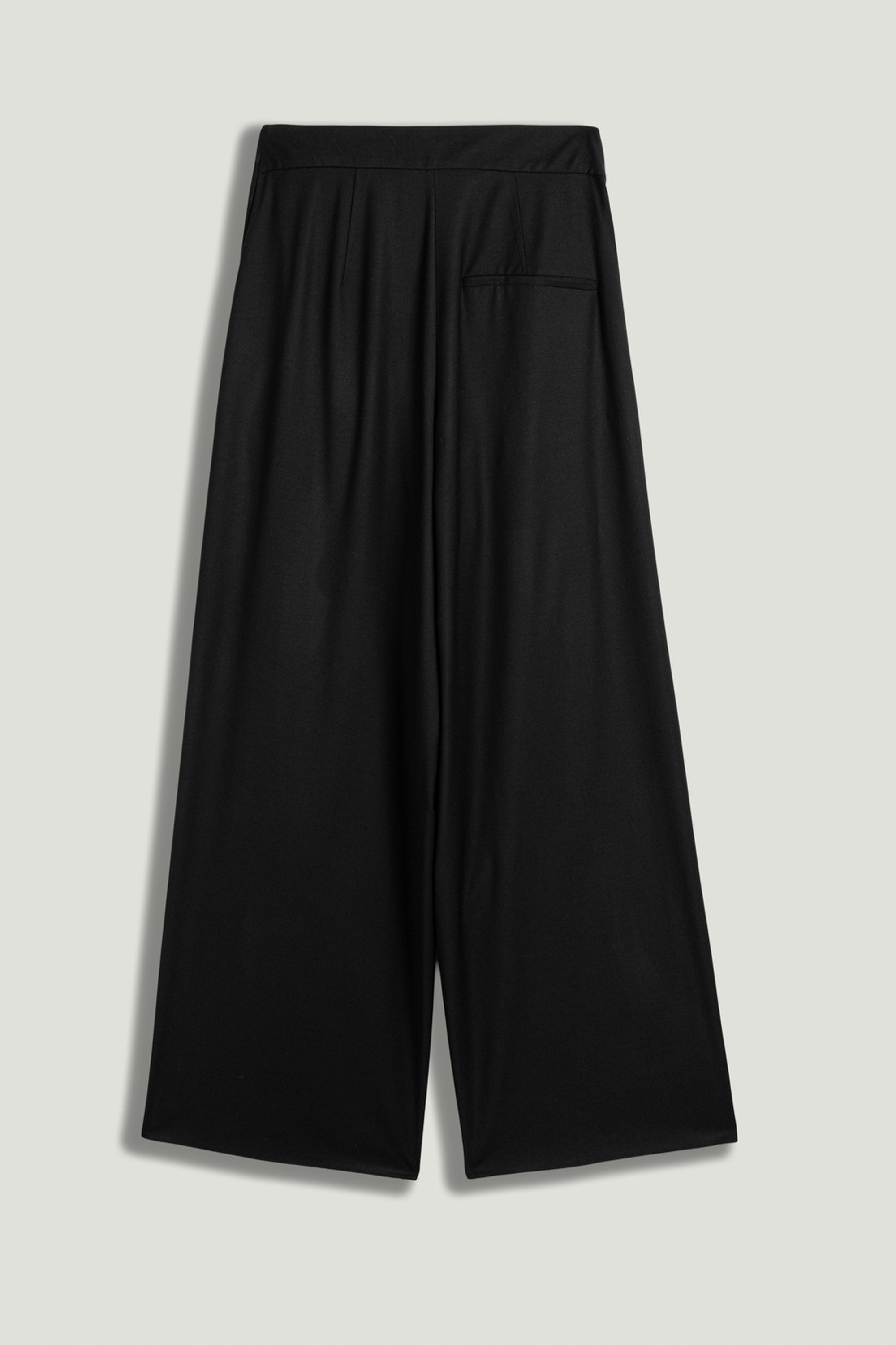 Double-Buckle High-Waist Pants