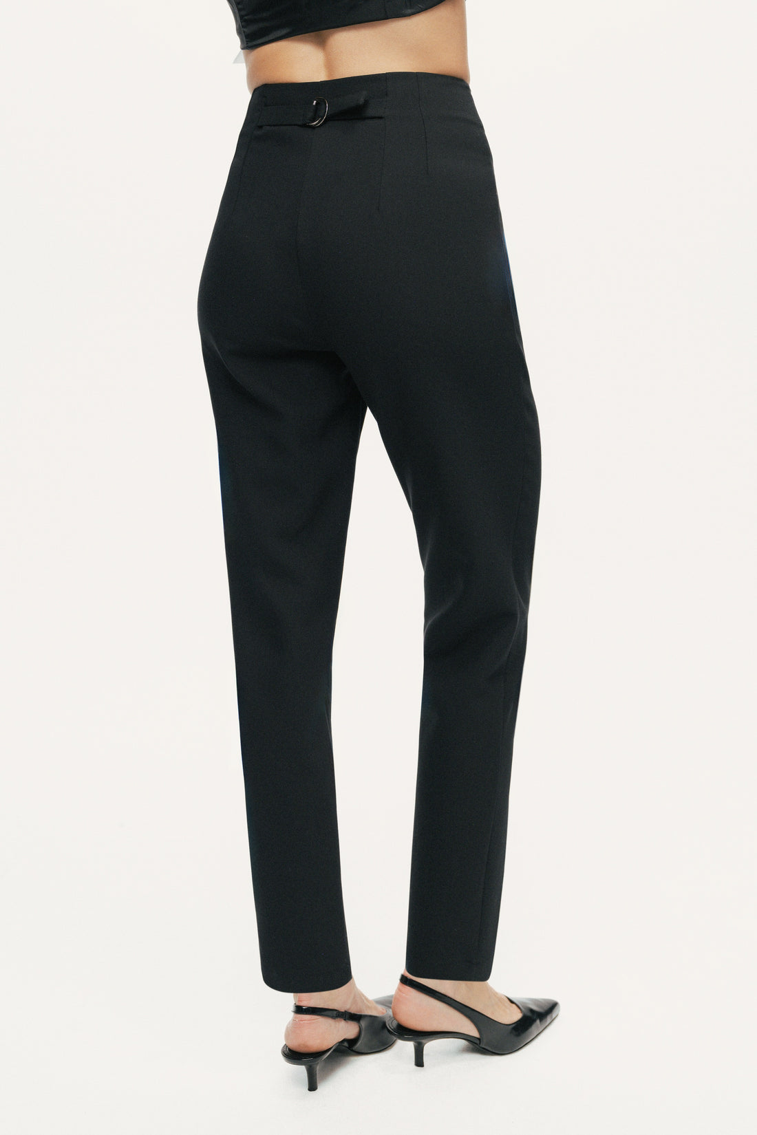 Sculpt High-Rise Cigarette Trousers