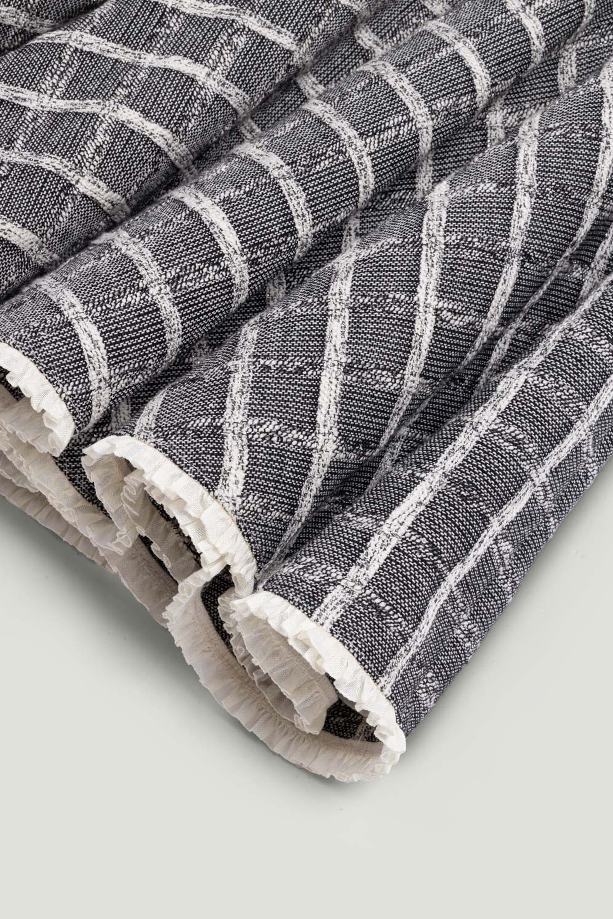 Ruffled Hem Mini Skirt