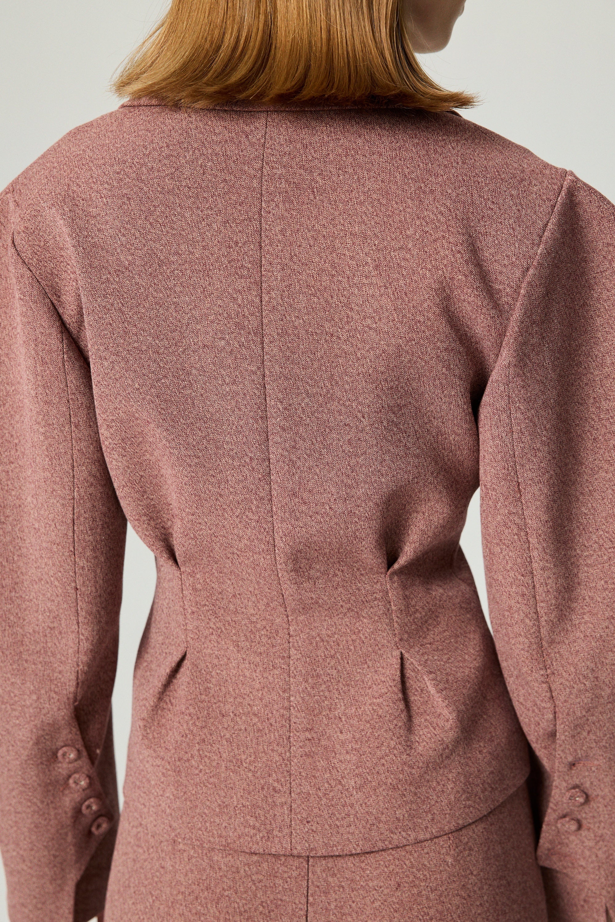 Double-Breasted Tailored Blazer