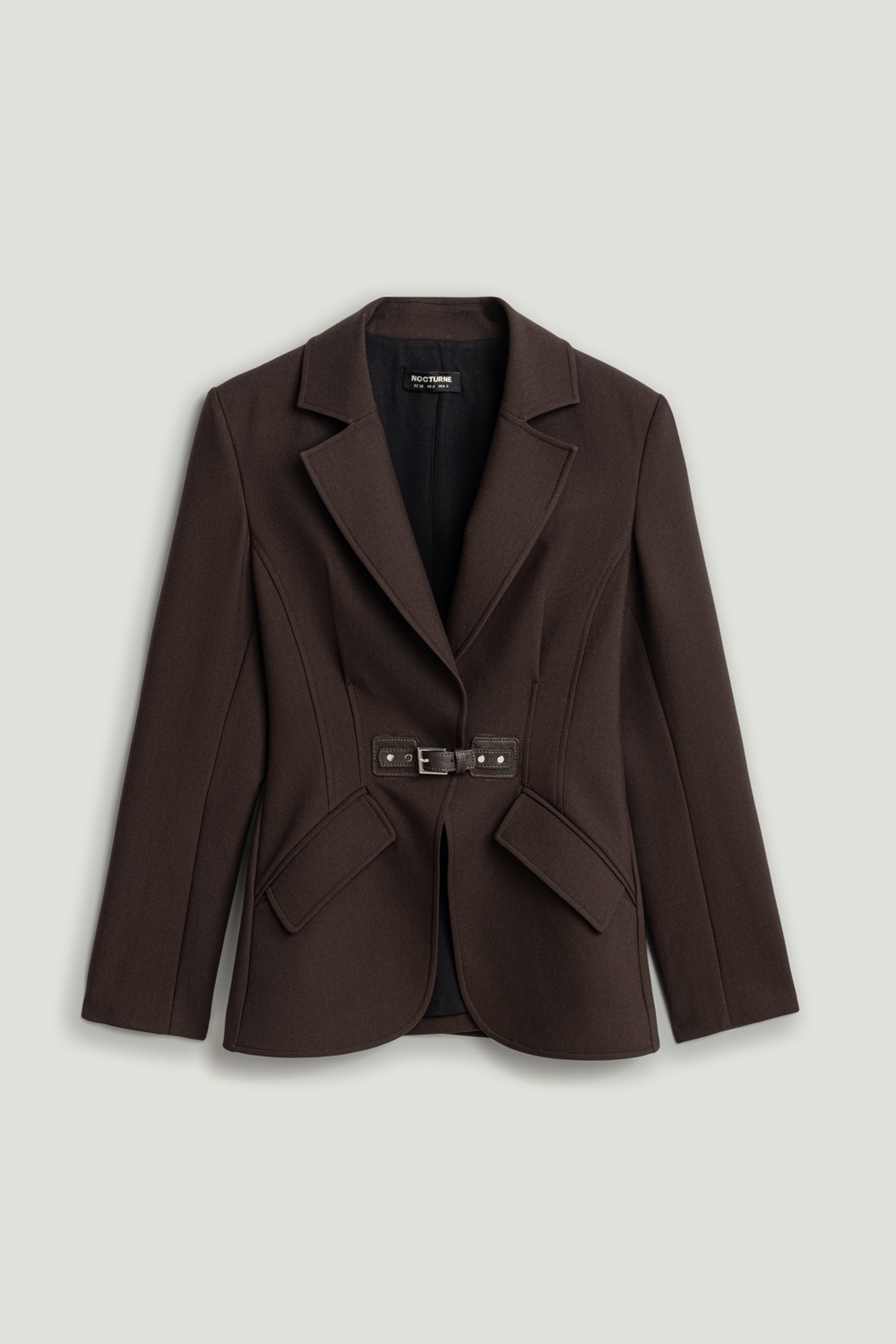 Belted Tailored Blazer