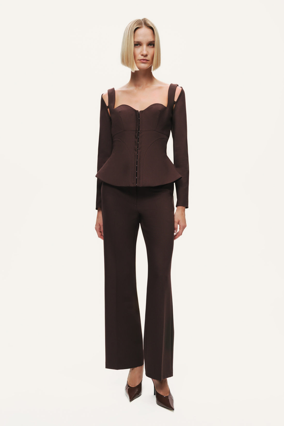 Cut-Out Sweetheart Corset Top