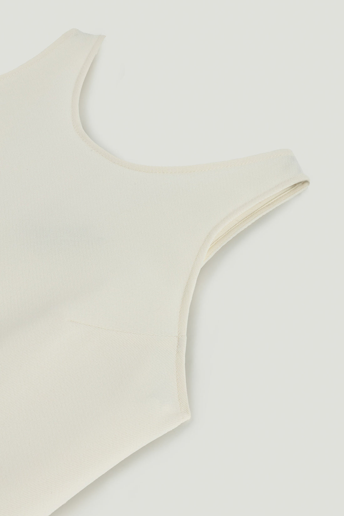 Minimalist Sleeveless Crepe Top