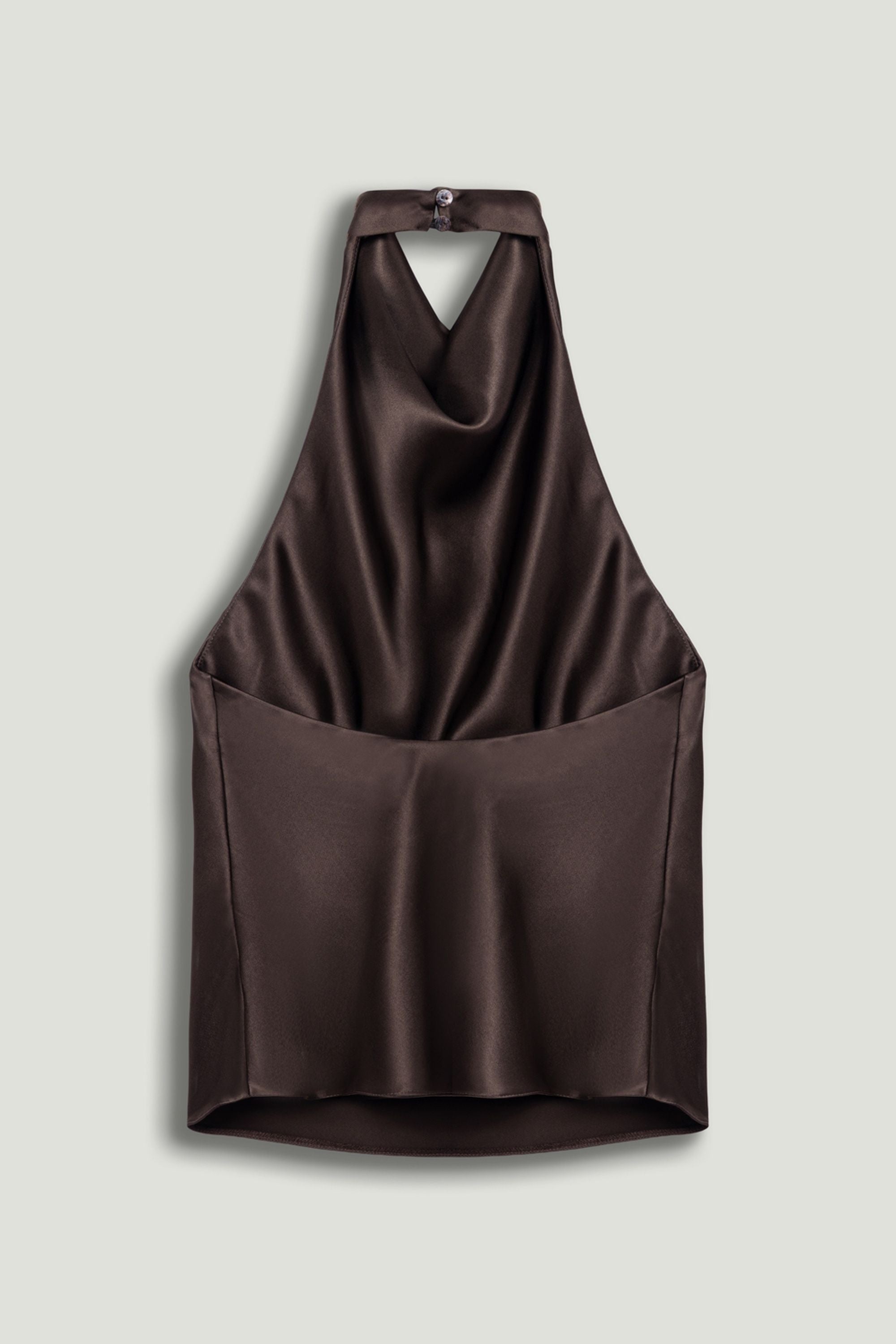 Satin Halter Neck Top