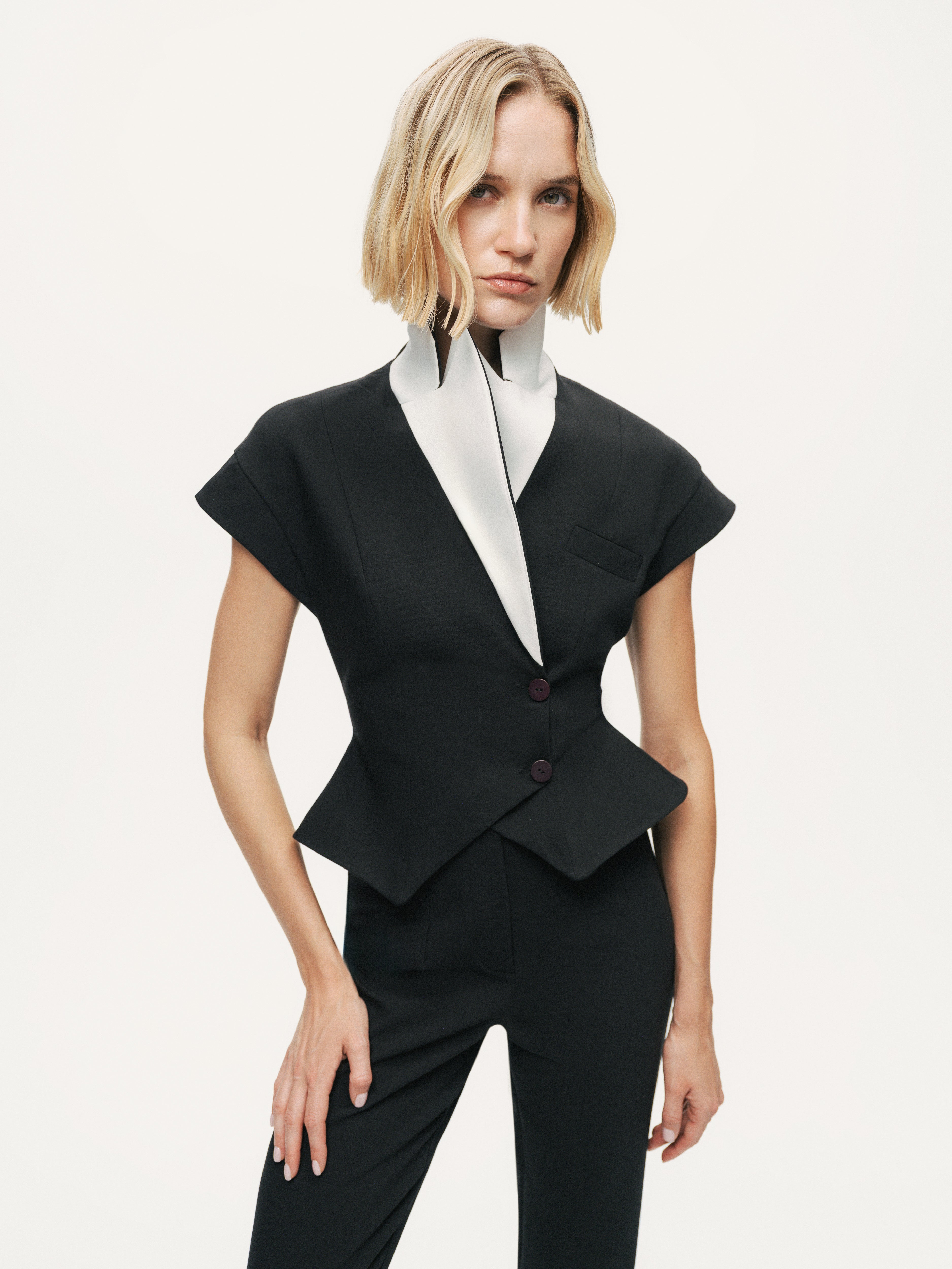 Fitted Tailored Vest