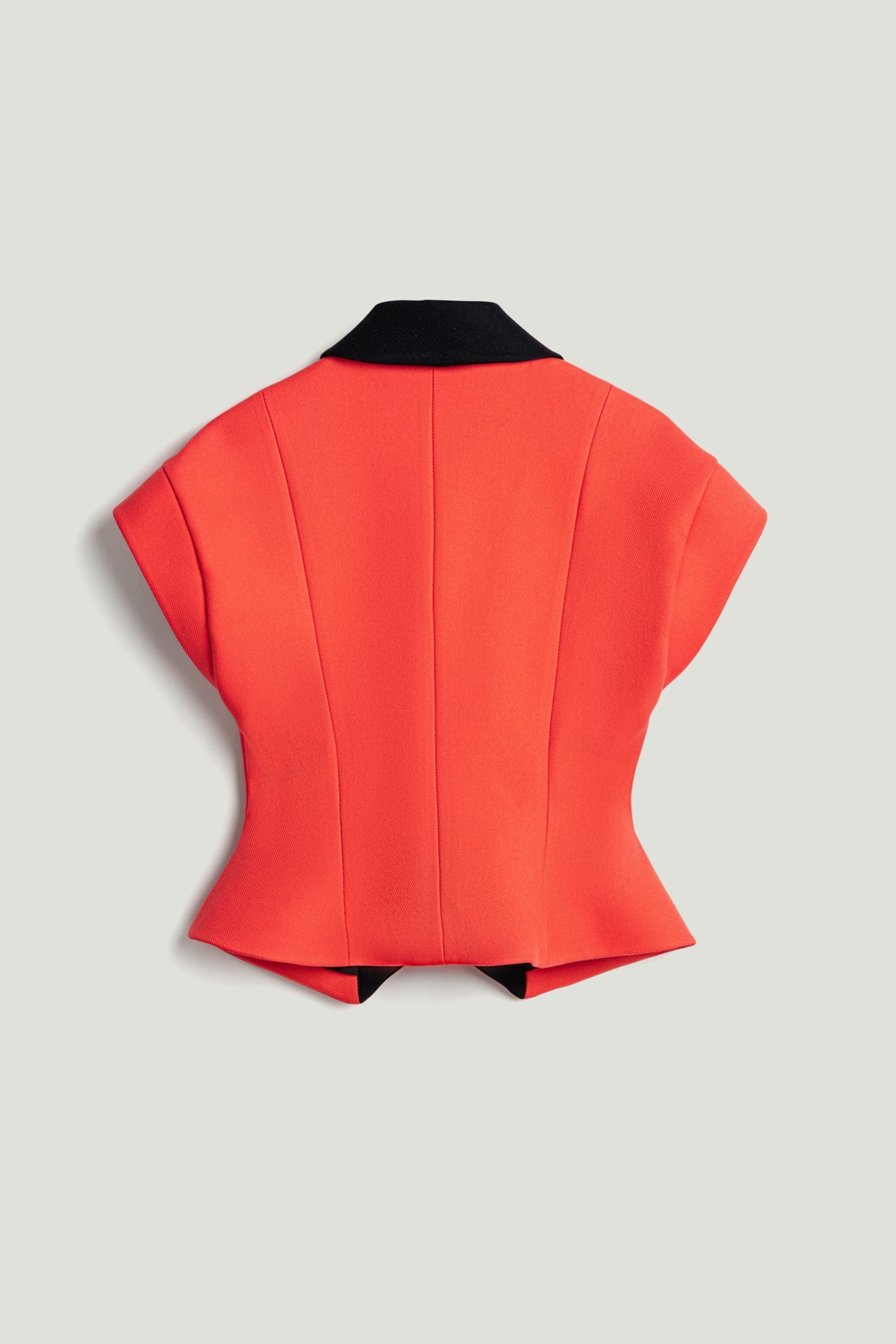 Short Sleeve Tailored Vest