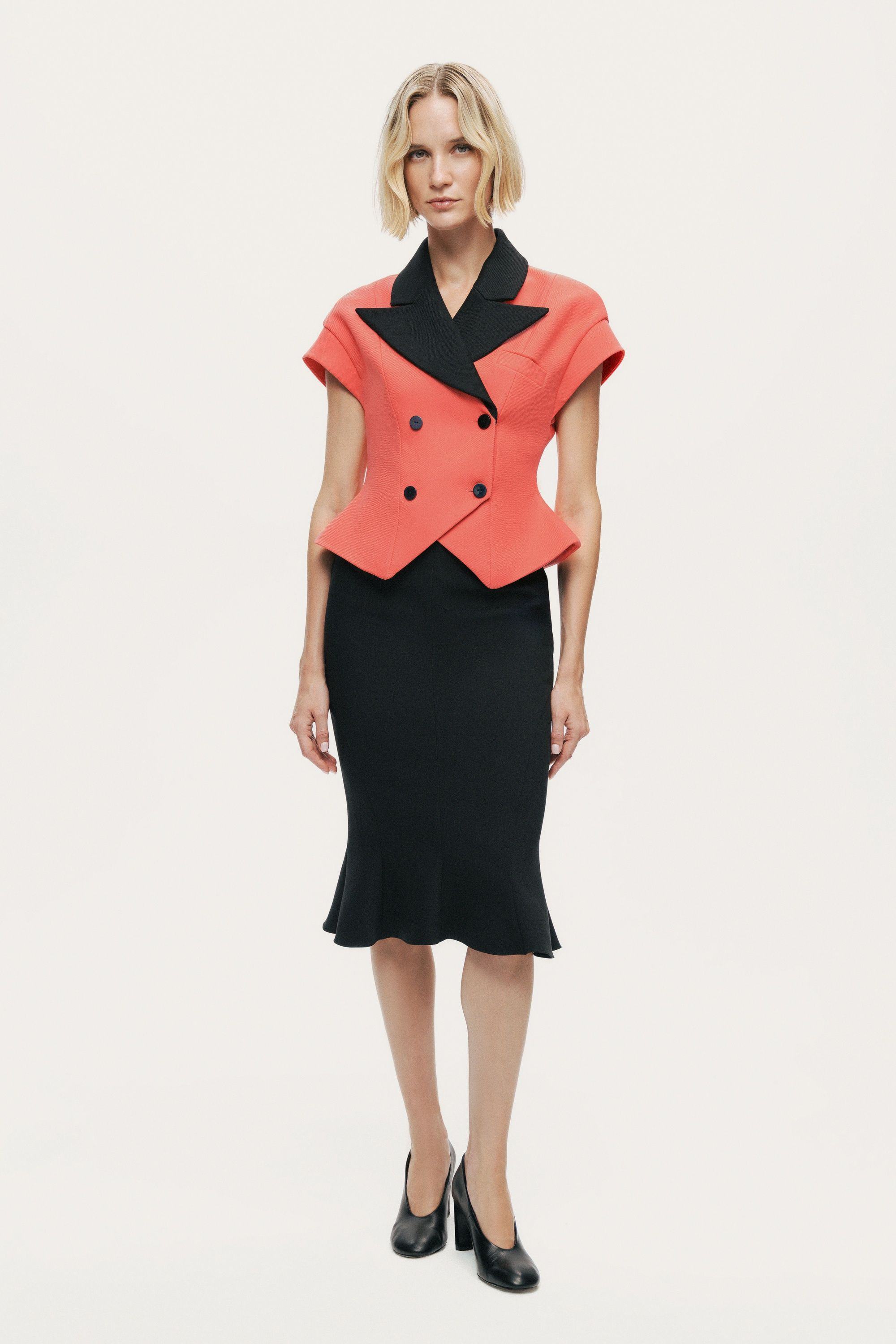 Short Sleeve Tailored Vest