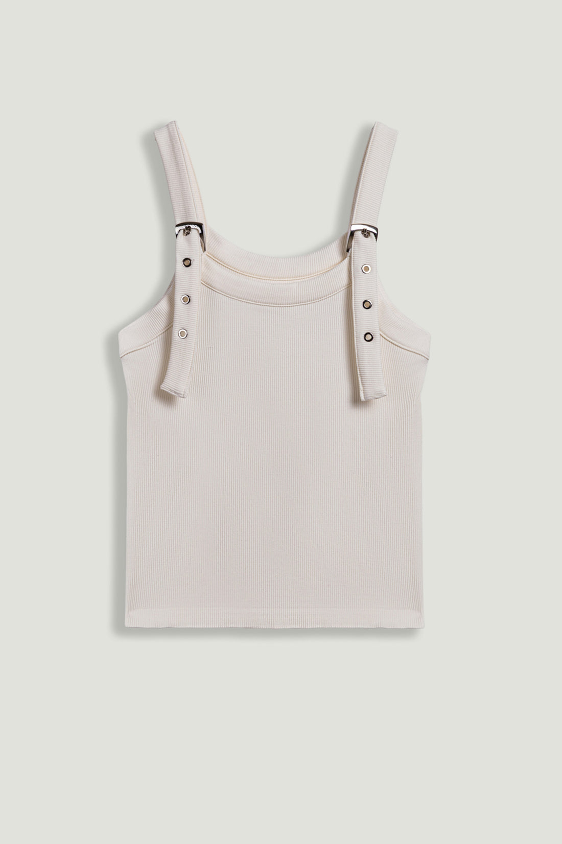 Belted Strap Crop Top