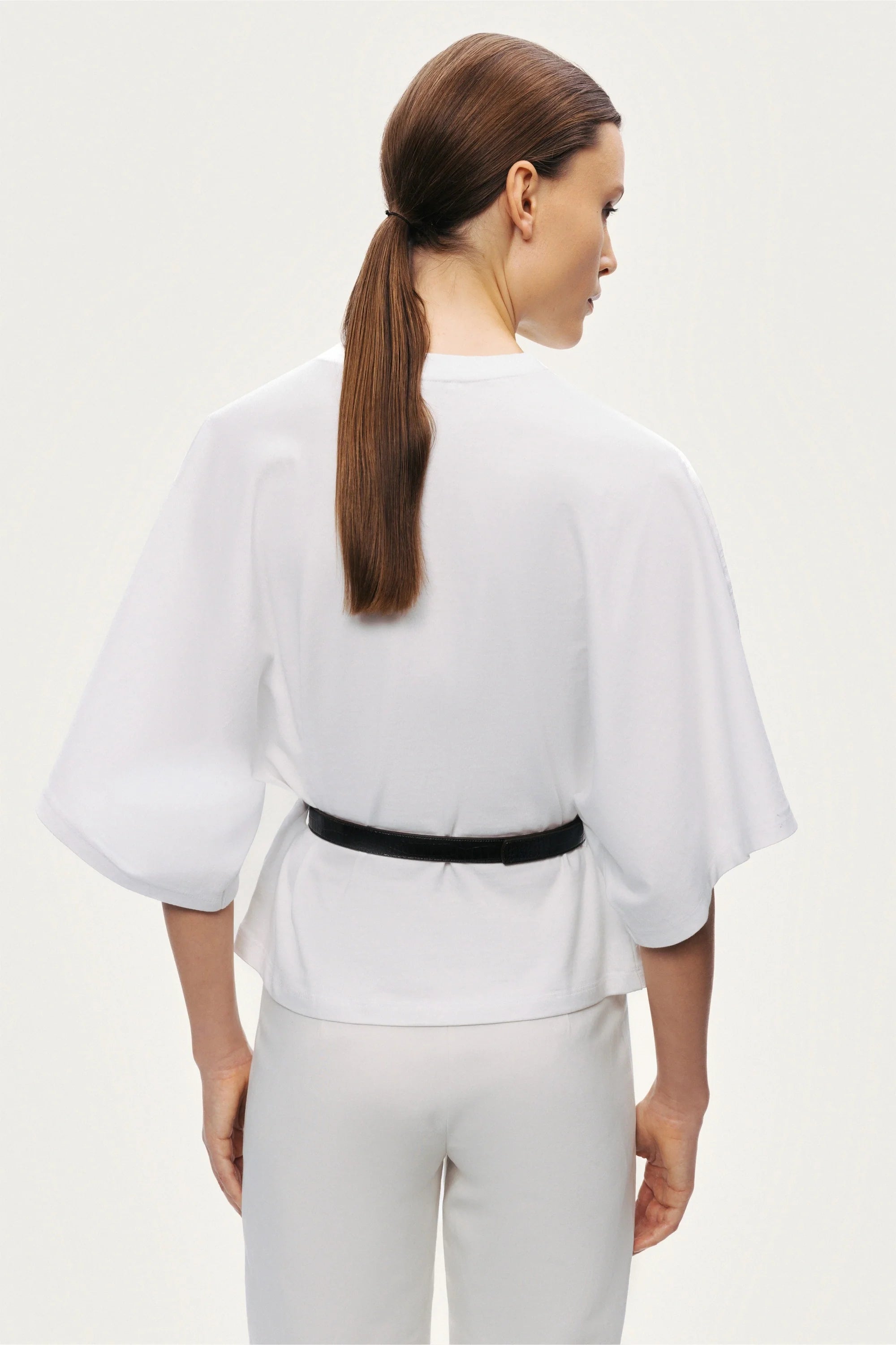 Belted Oversized T-Shirt