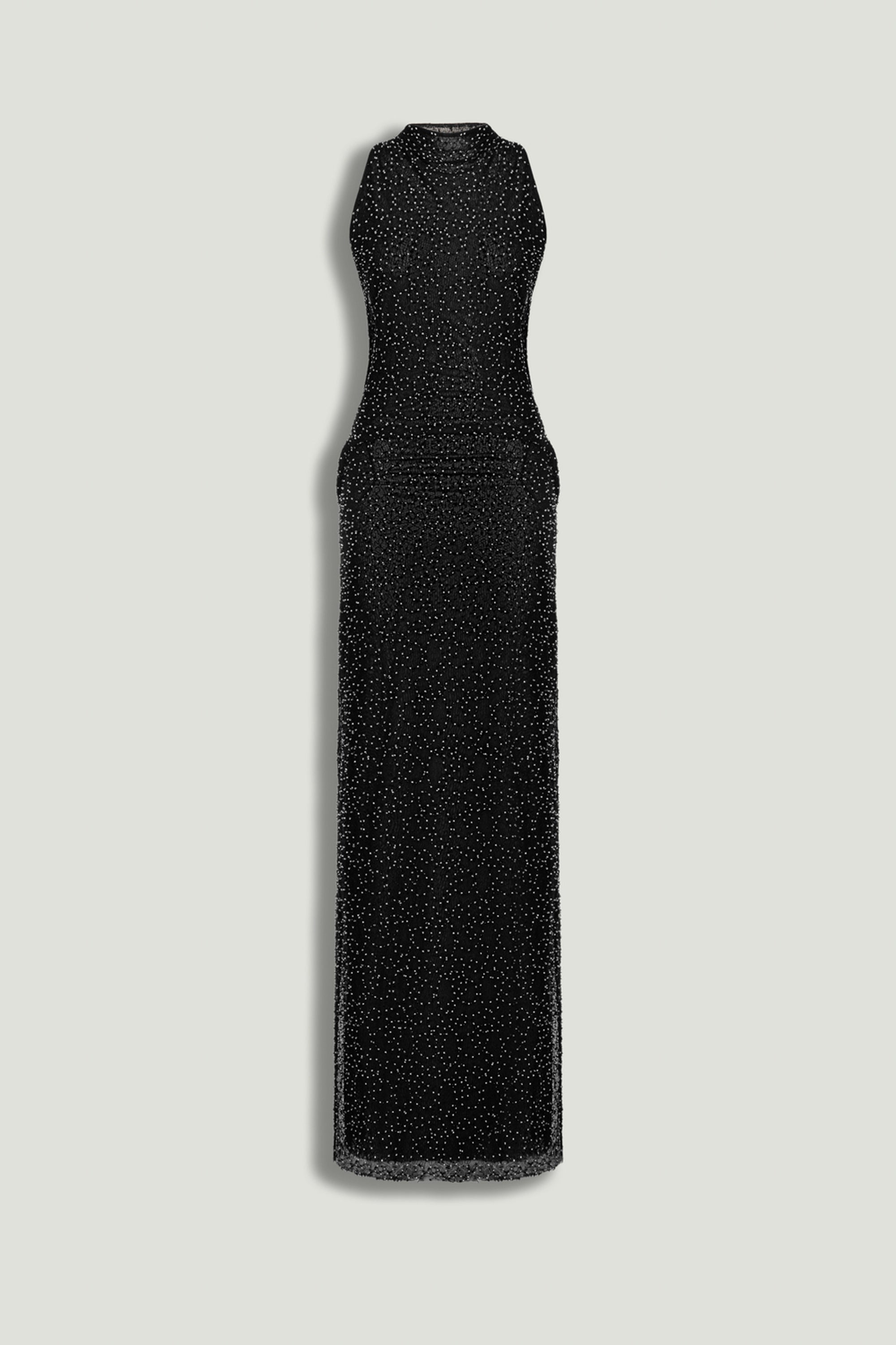 Stone Embellished Maxi Dress