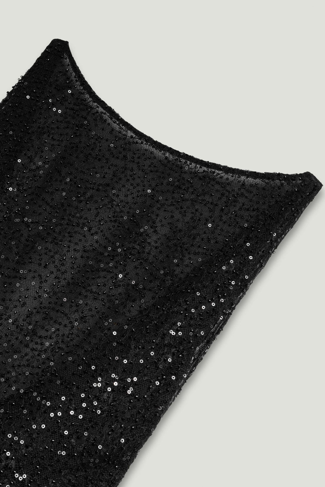 Sequin Open Back Mini Dress