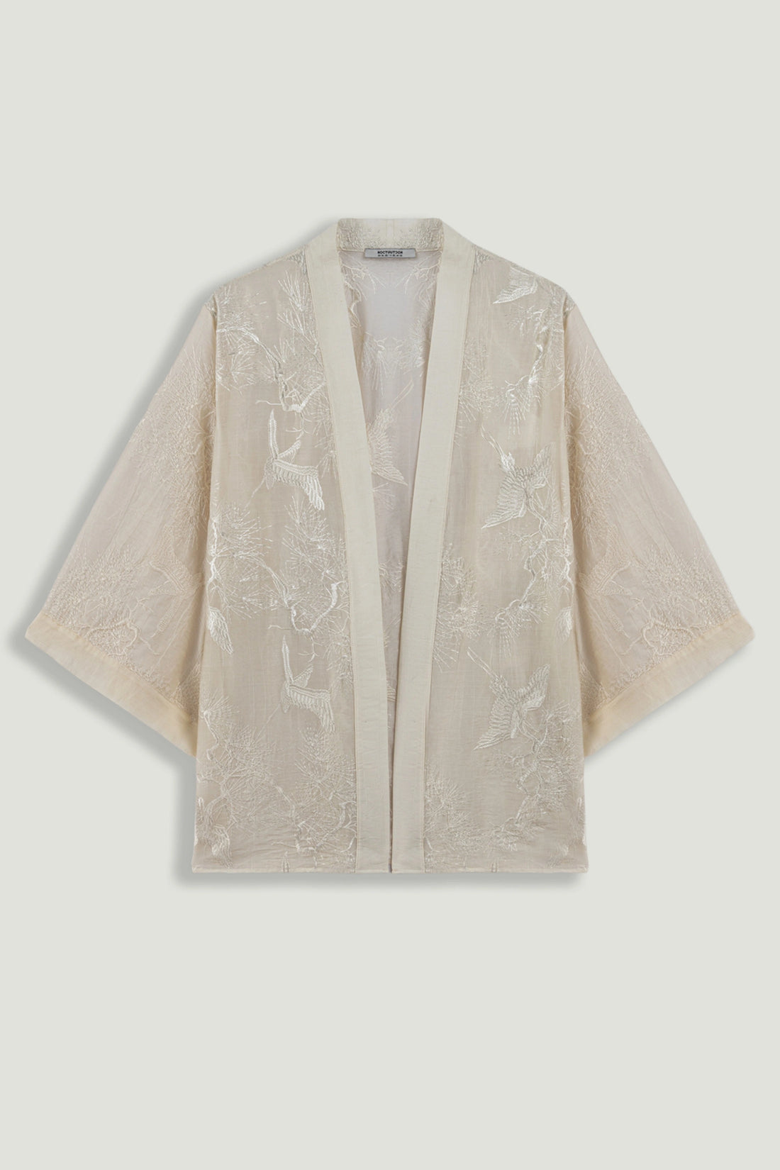 Textured Jacquard Kimono