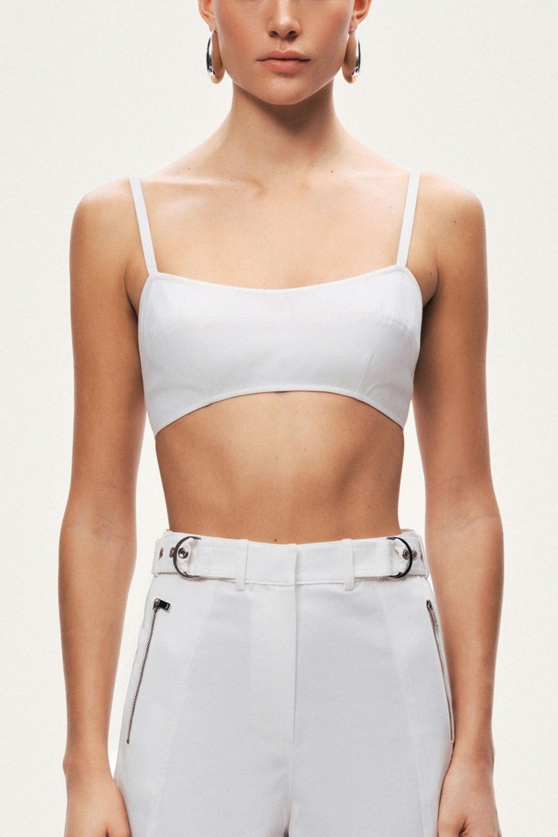 Structured Spaghetti Strap Top