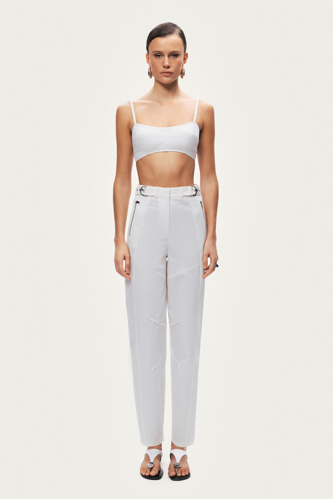 Structured Spaghetti Strap Top