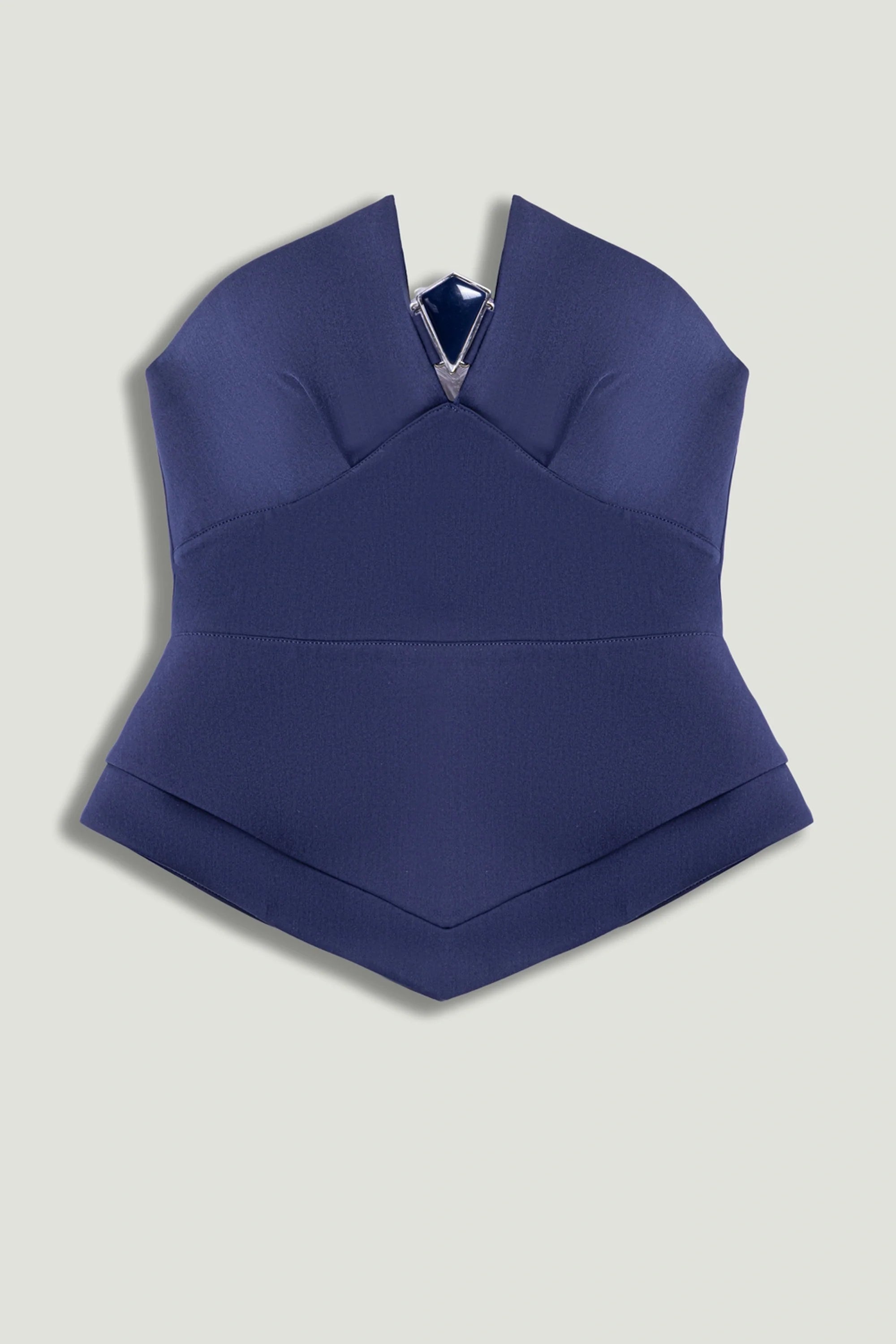 Strapless Sculpted Bustier Top