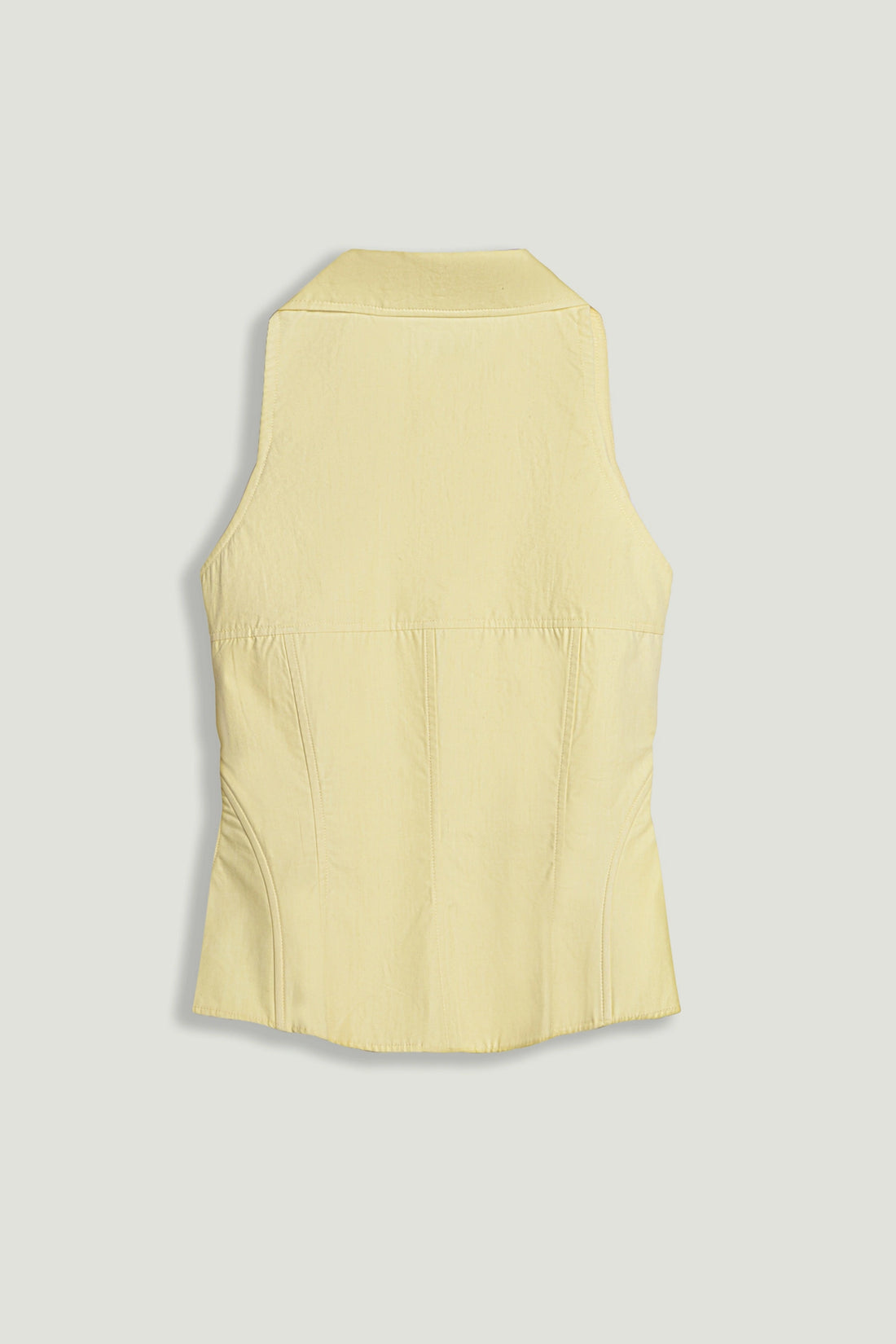 Sleeveless Sculpted Shirt