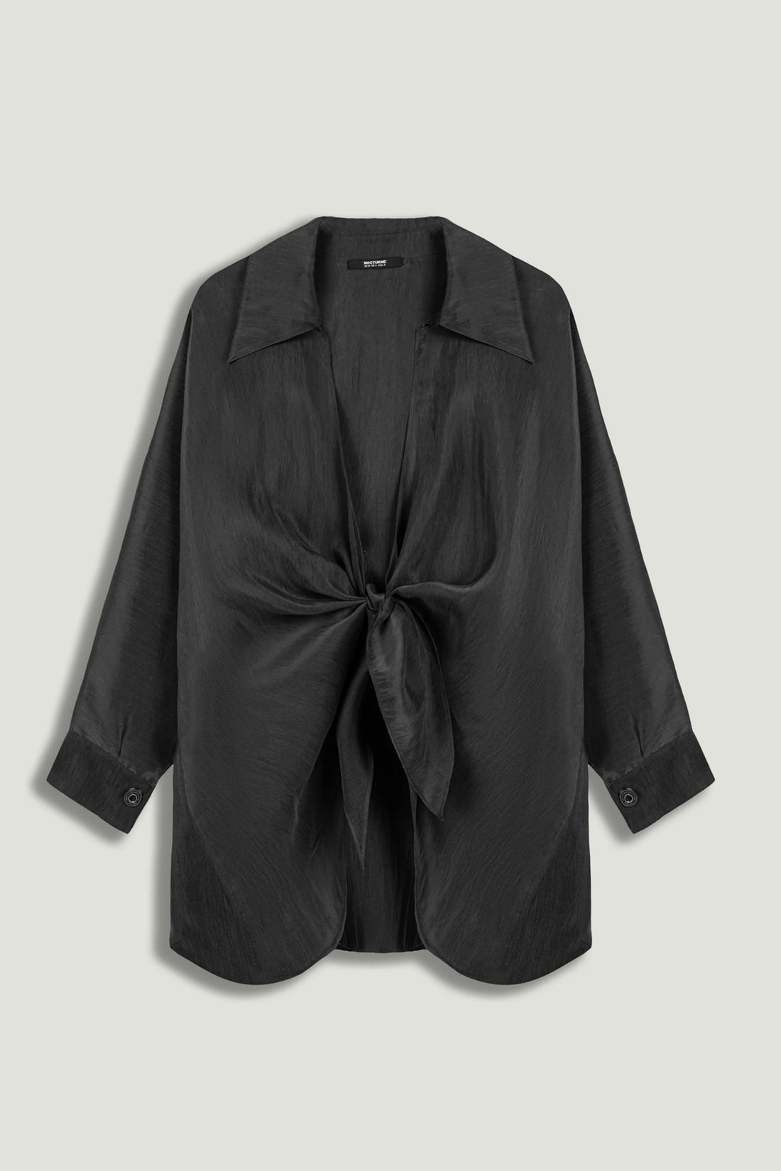 Front-Tie Longline Shirt
