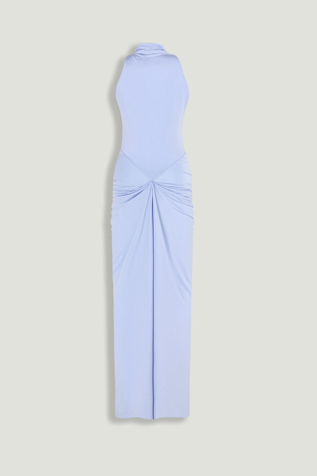 Satin-Finish Midi Dress