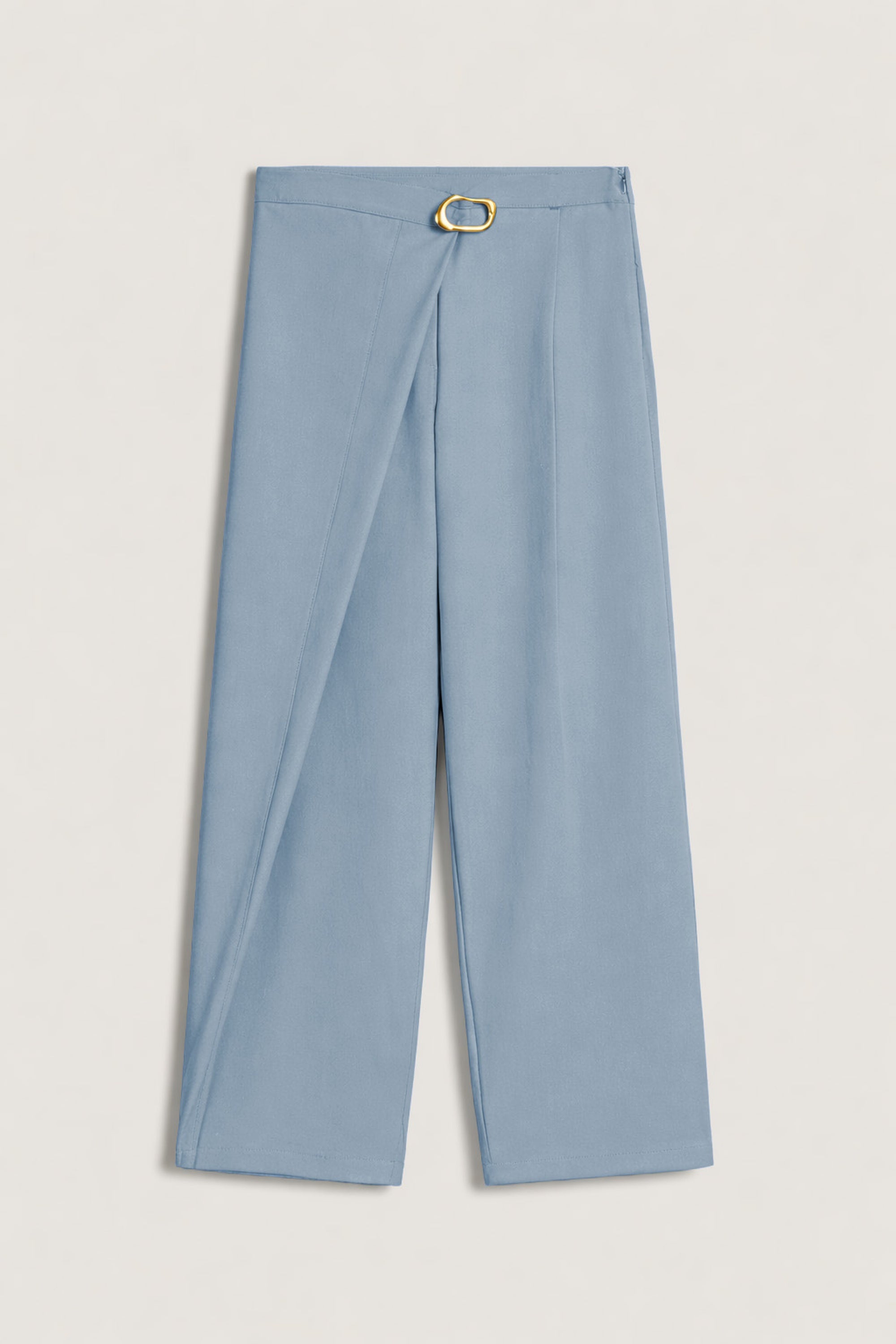 Waist Accessory Detail Trousers