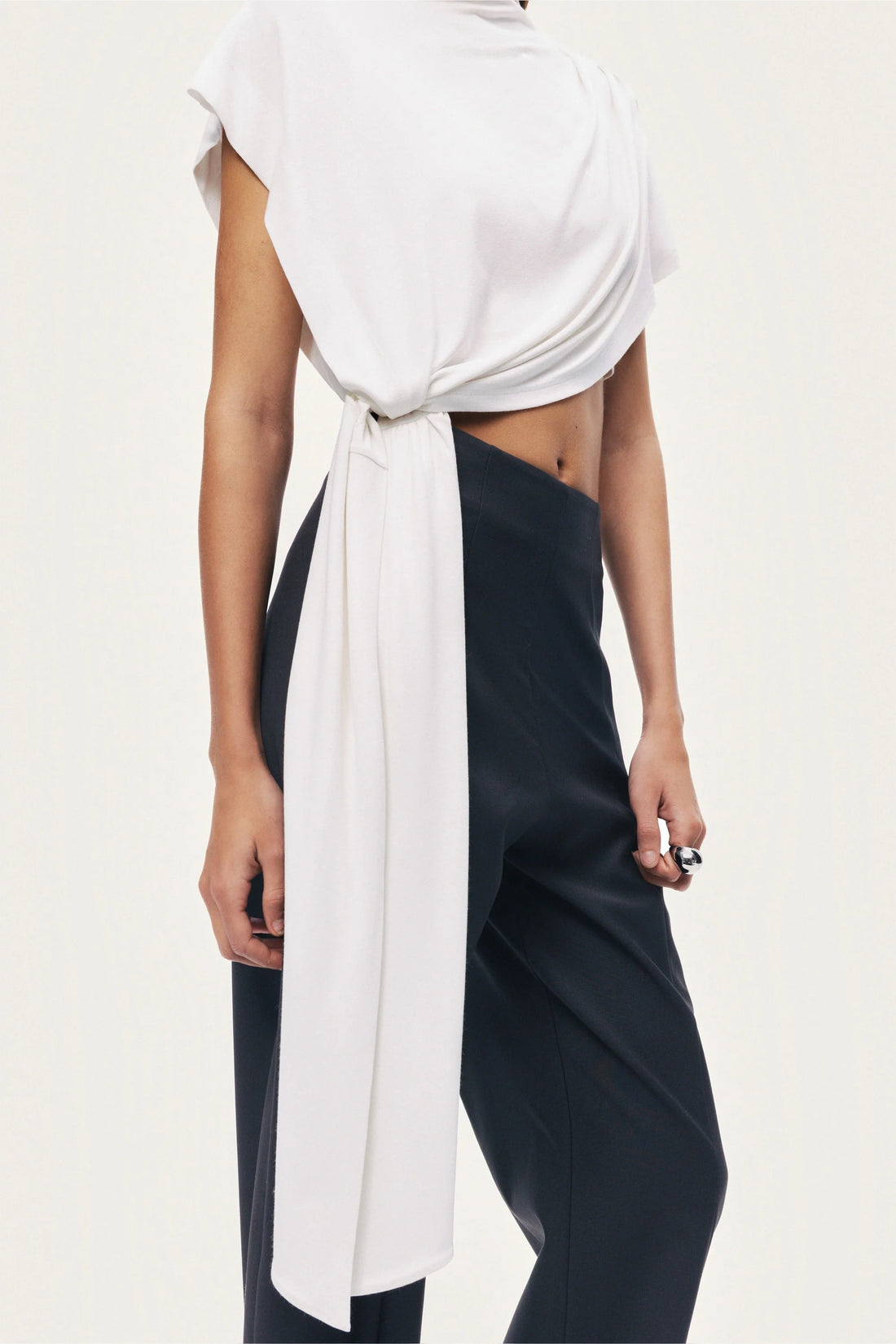 Tailored Straight-Leg Pants