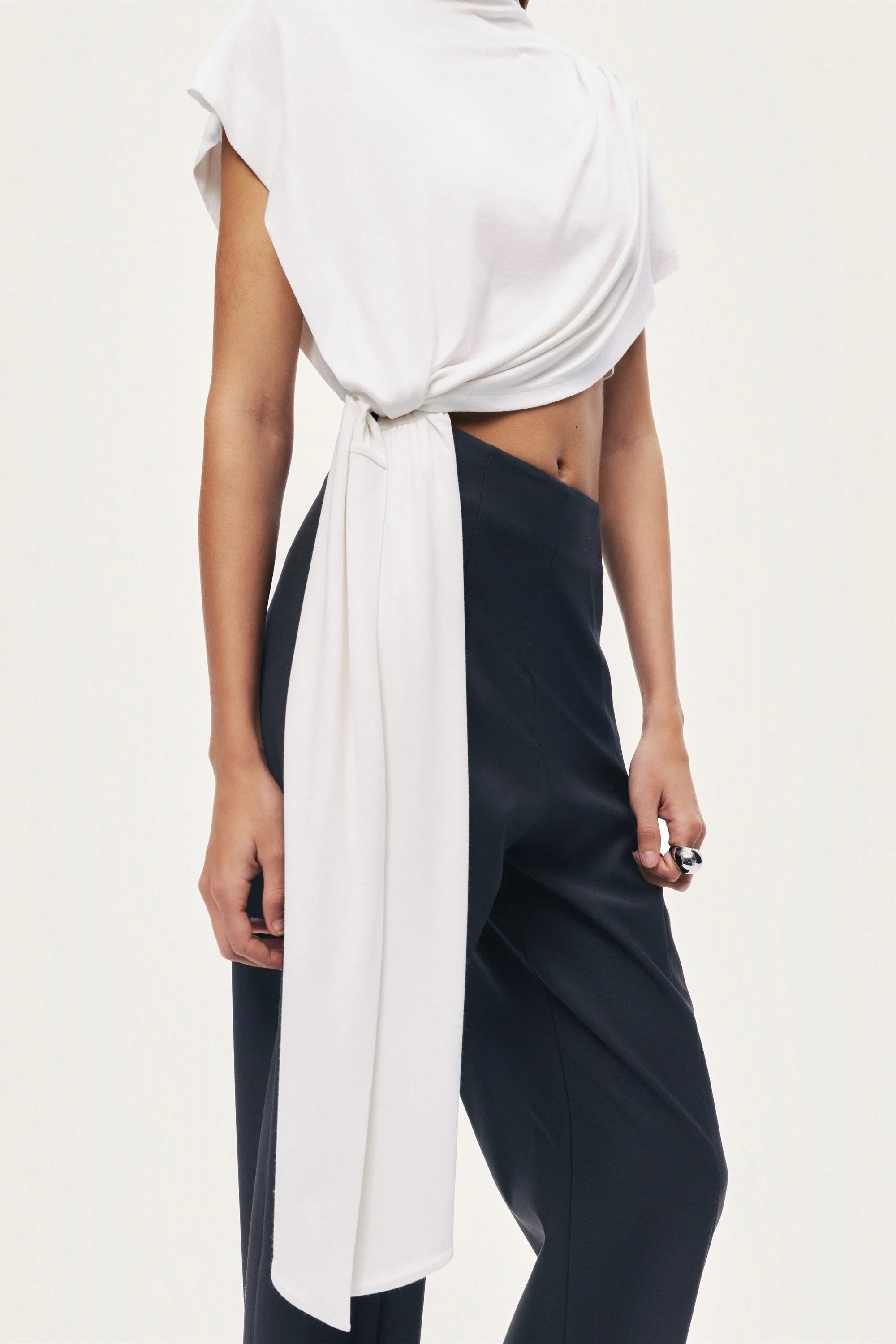 Tailored Straight-Leg Pants