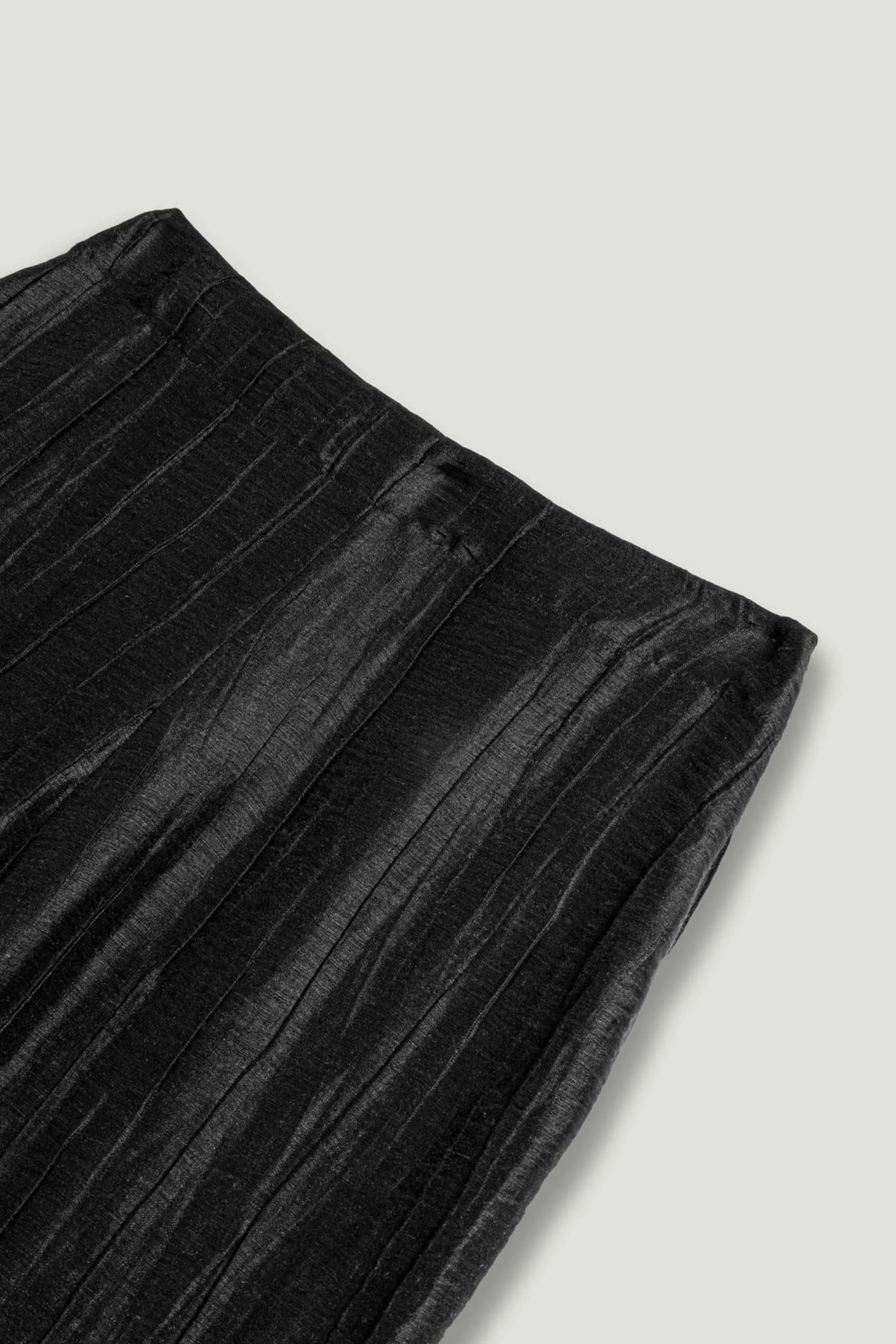 Textured Straight-Leg Pants