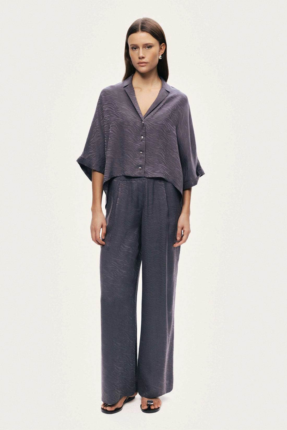 Relaxed Straight-Leg Pants