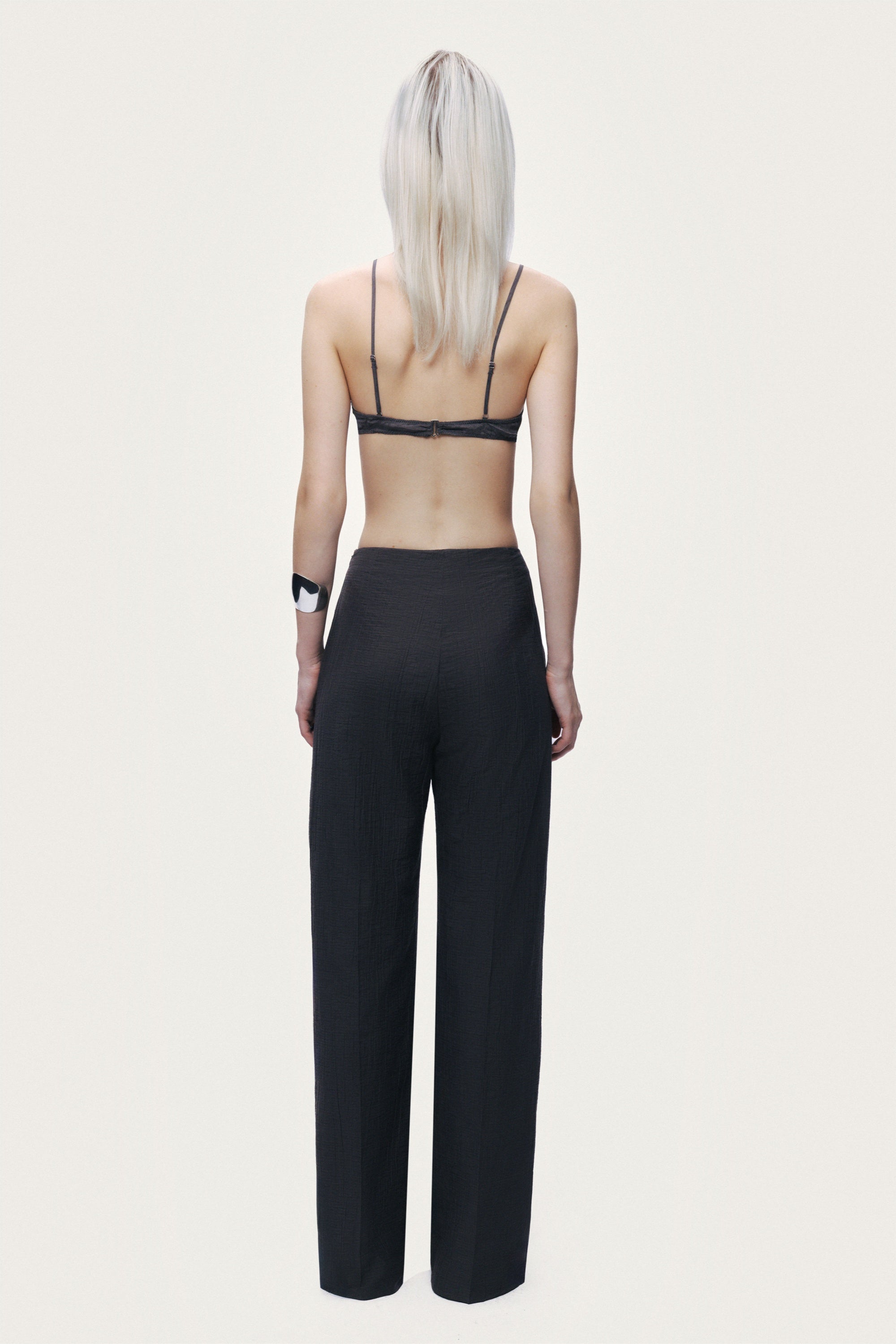 Wide-Leg Fluid Pants