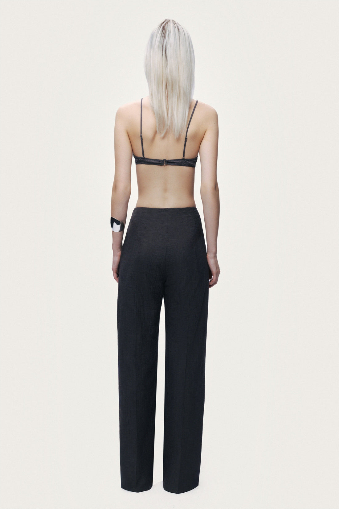 Wide-Leg Fluid Pants