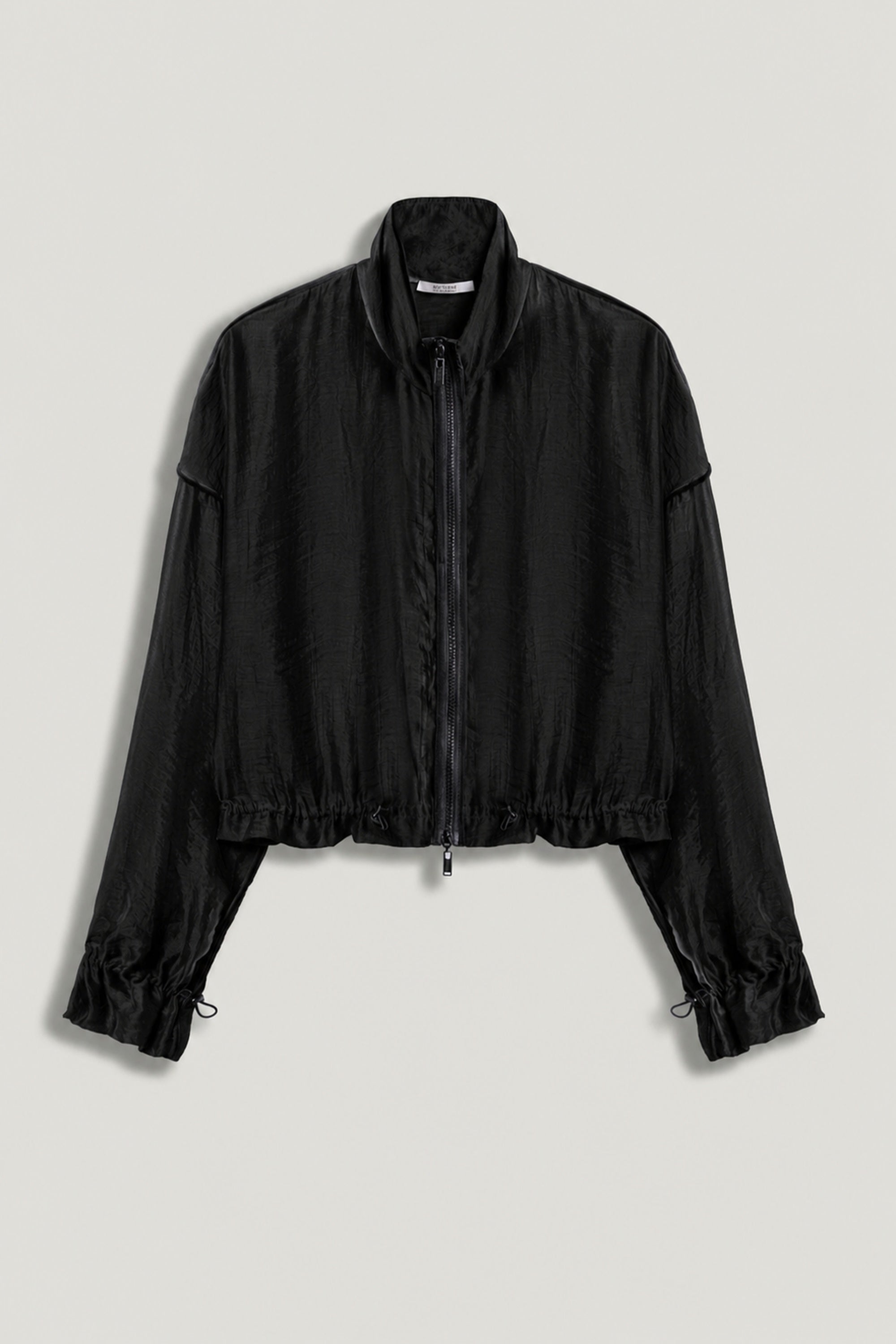 Braid-Trim Sheer Jacket
