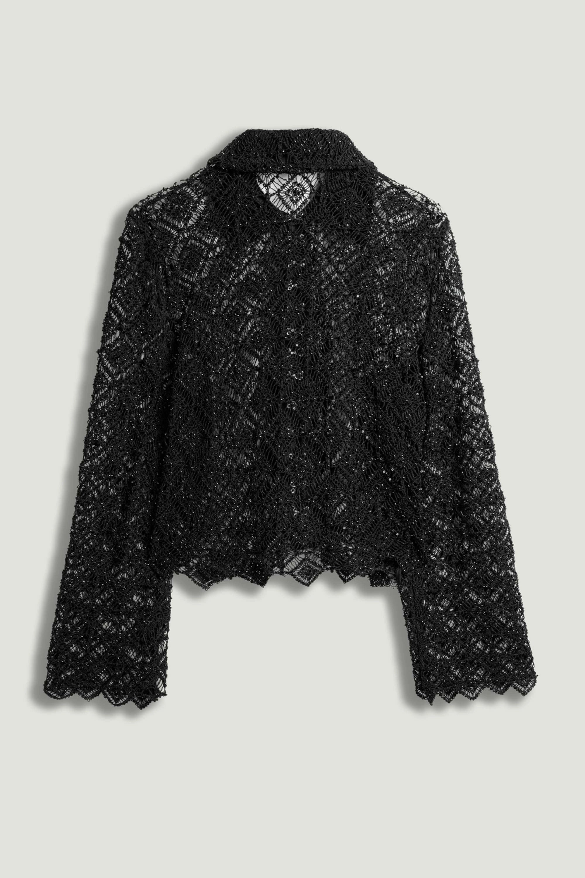 Lace Sheer Jacket