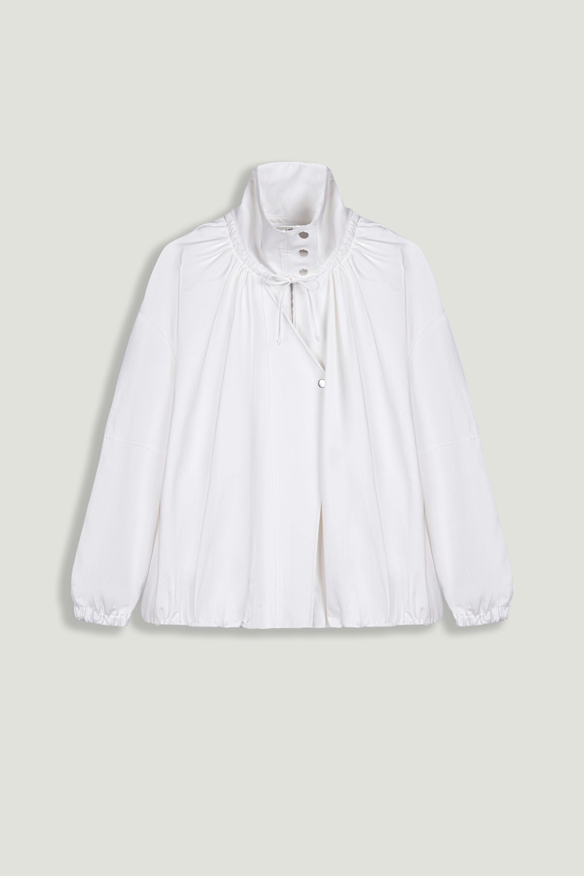 Oversized Zip-Front Jacket