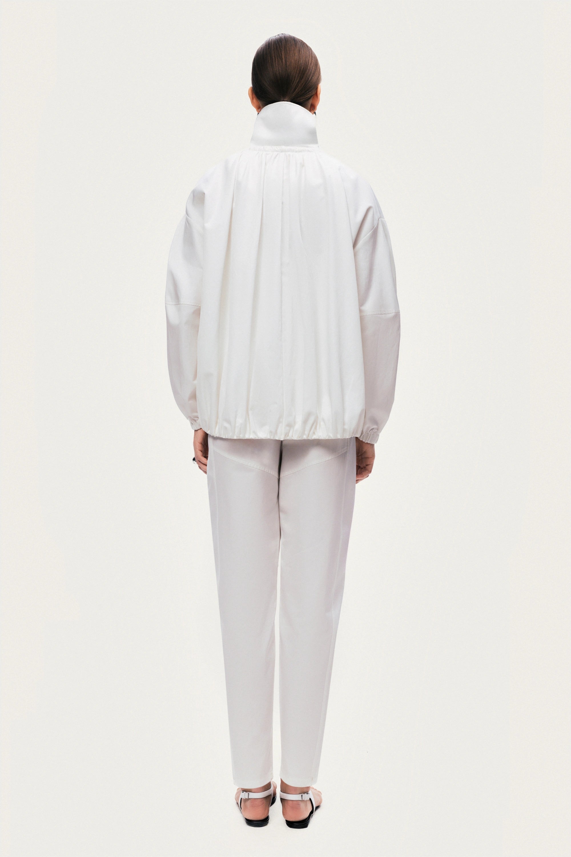 Oversized Zip-Front Jacket