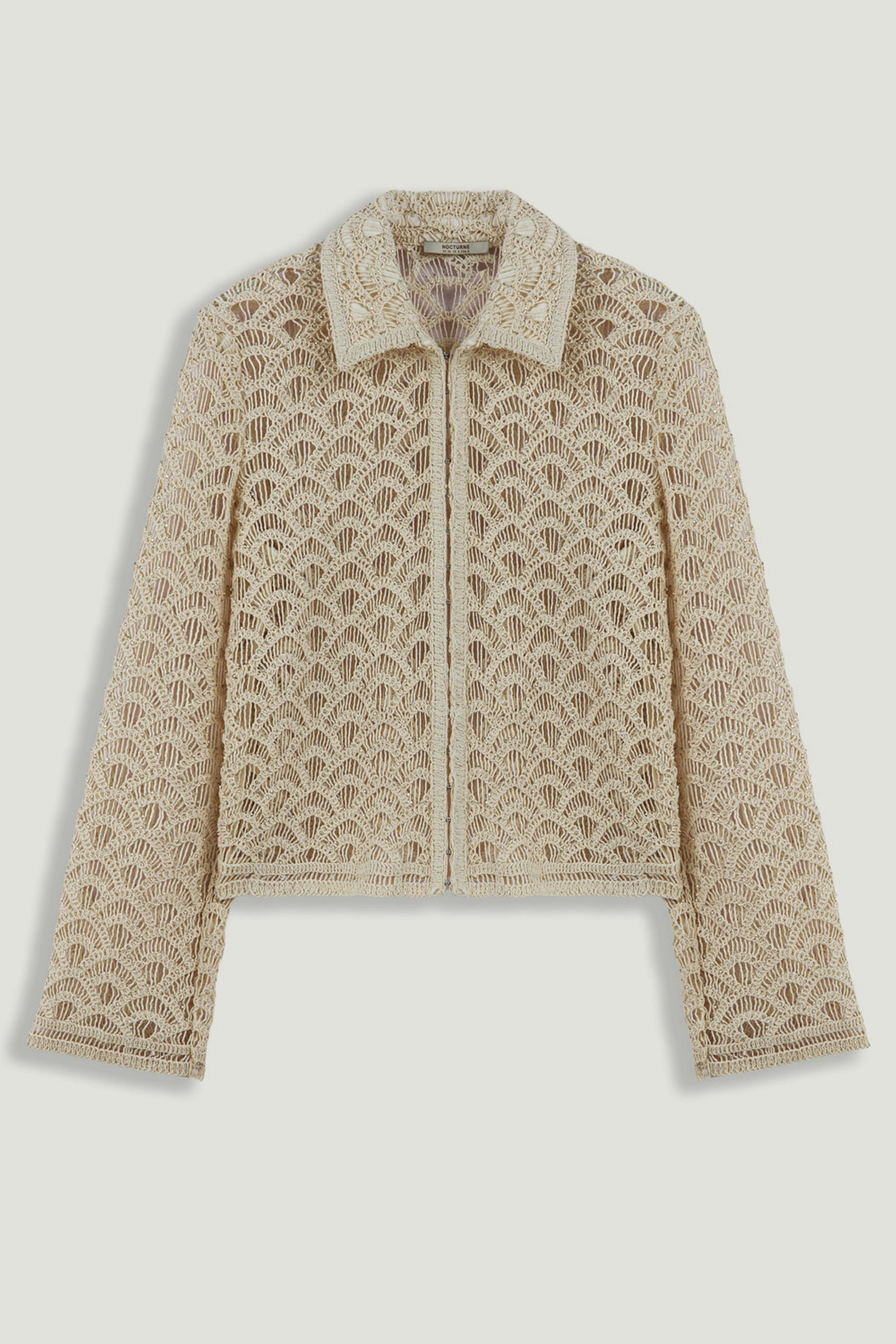 Cropped Lace Jacket